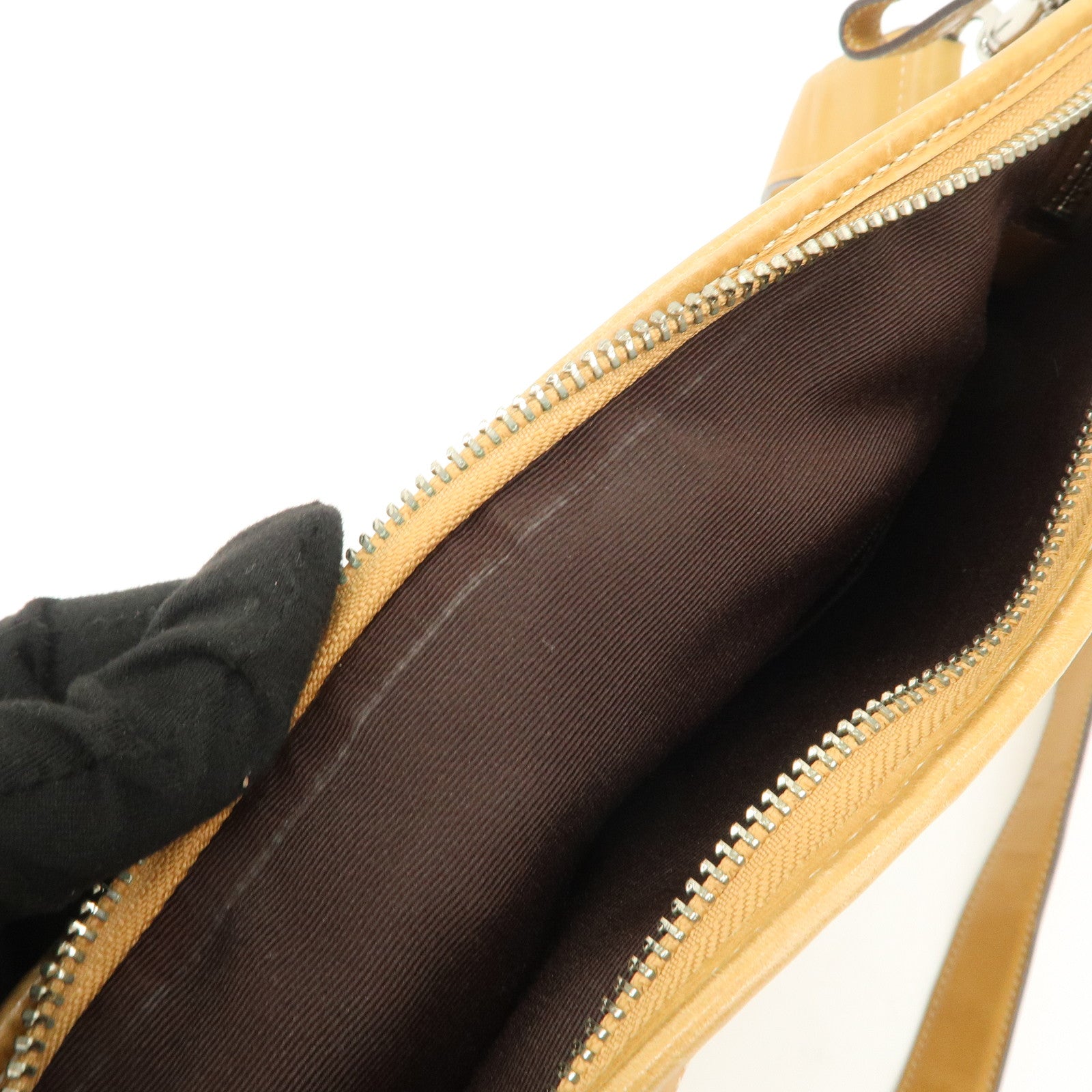 COACH Signature Canvas Leather Set of 2 Shoulder Bag Brown Pink