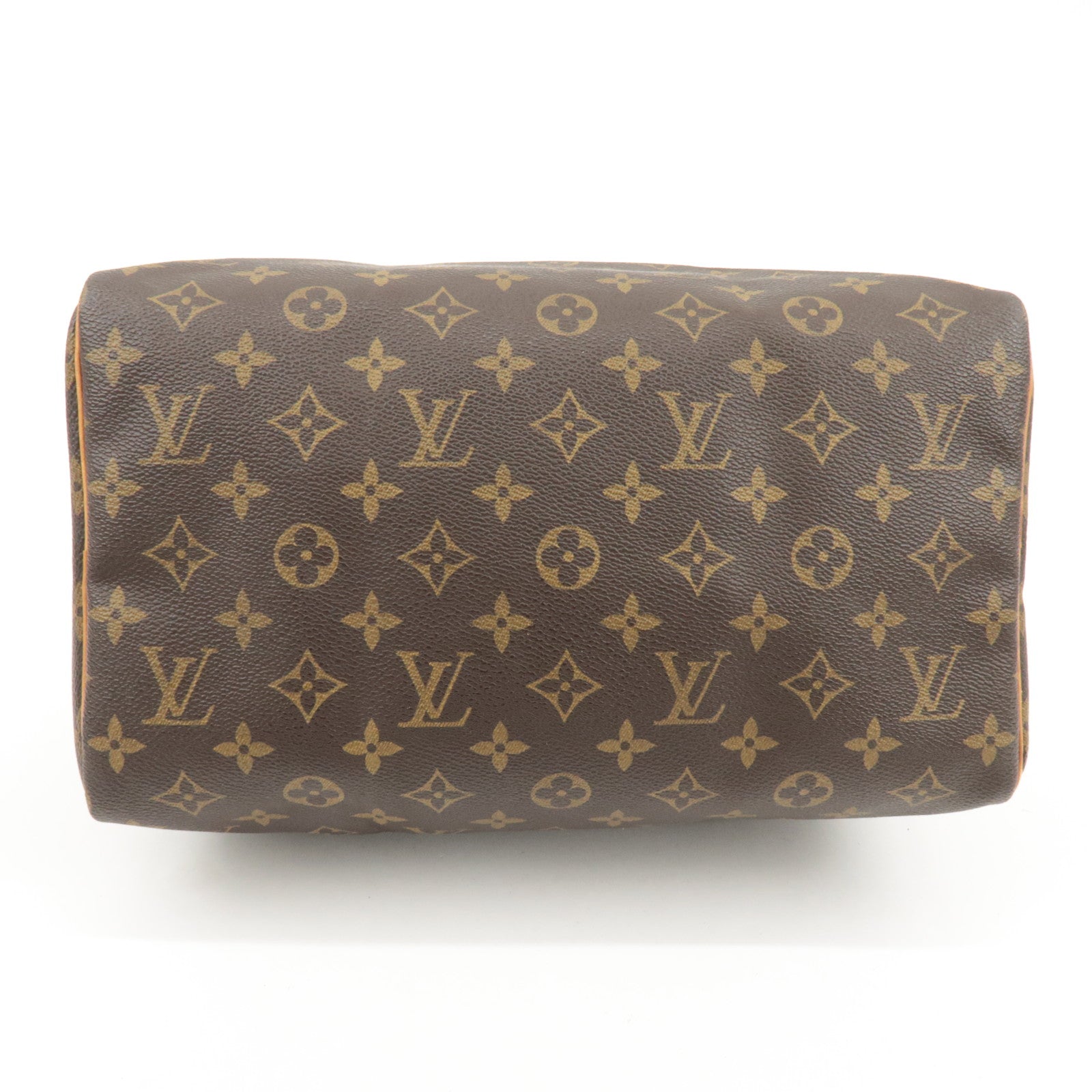Louis Vuitton Monogram Speedy 30 Hand Bag Boston Bag M41526 Used