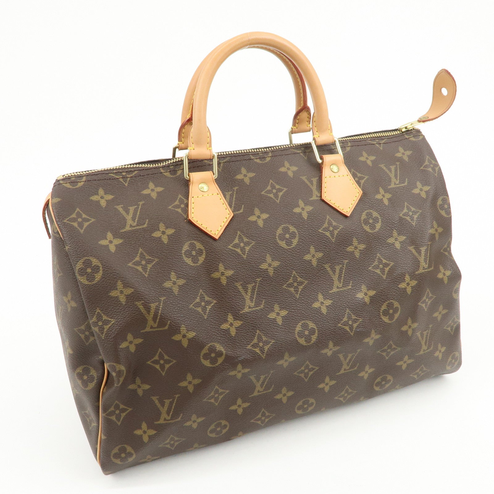 Louis Vuitton Monogram Speedy 35 Boston Bag Hand Bag M41524