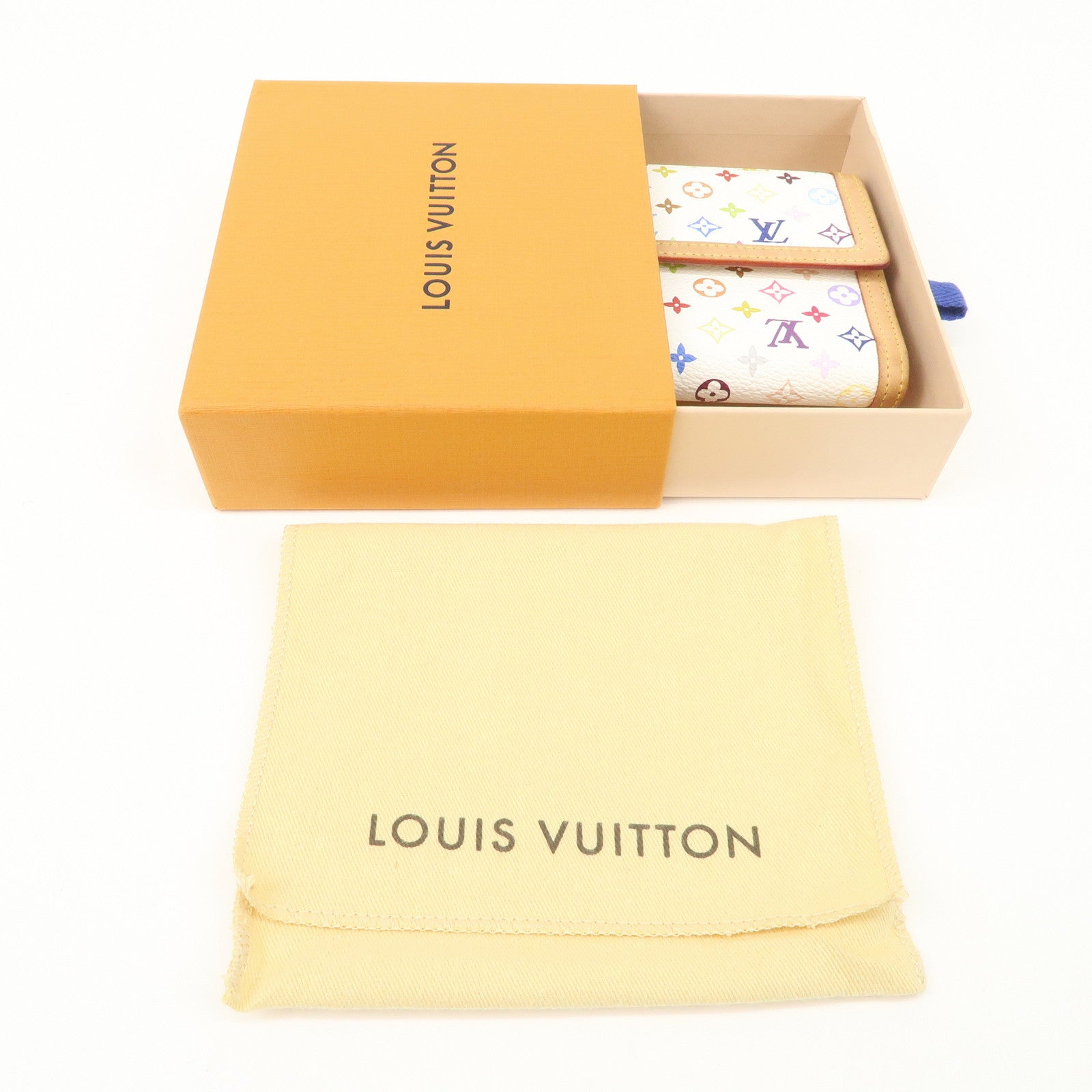 Louis Vuitton Multicolor Porte Monnaie Billets Carte Credit M92983