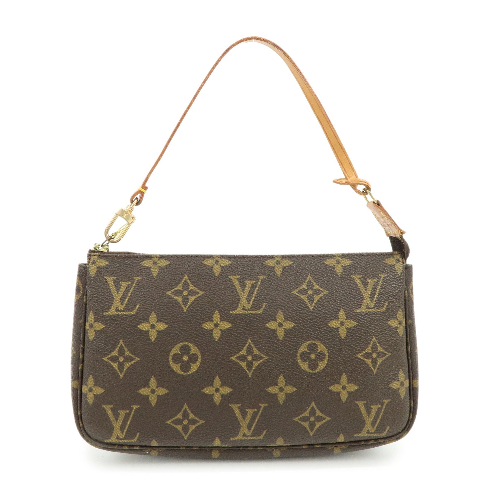 Louis Vuitton Monogram Pochette Accessoires Pouch Hand Bag M51980