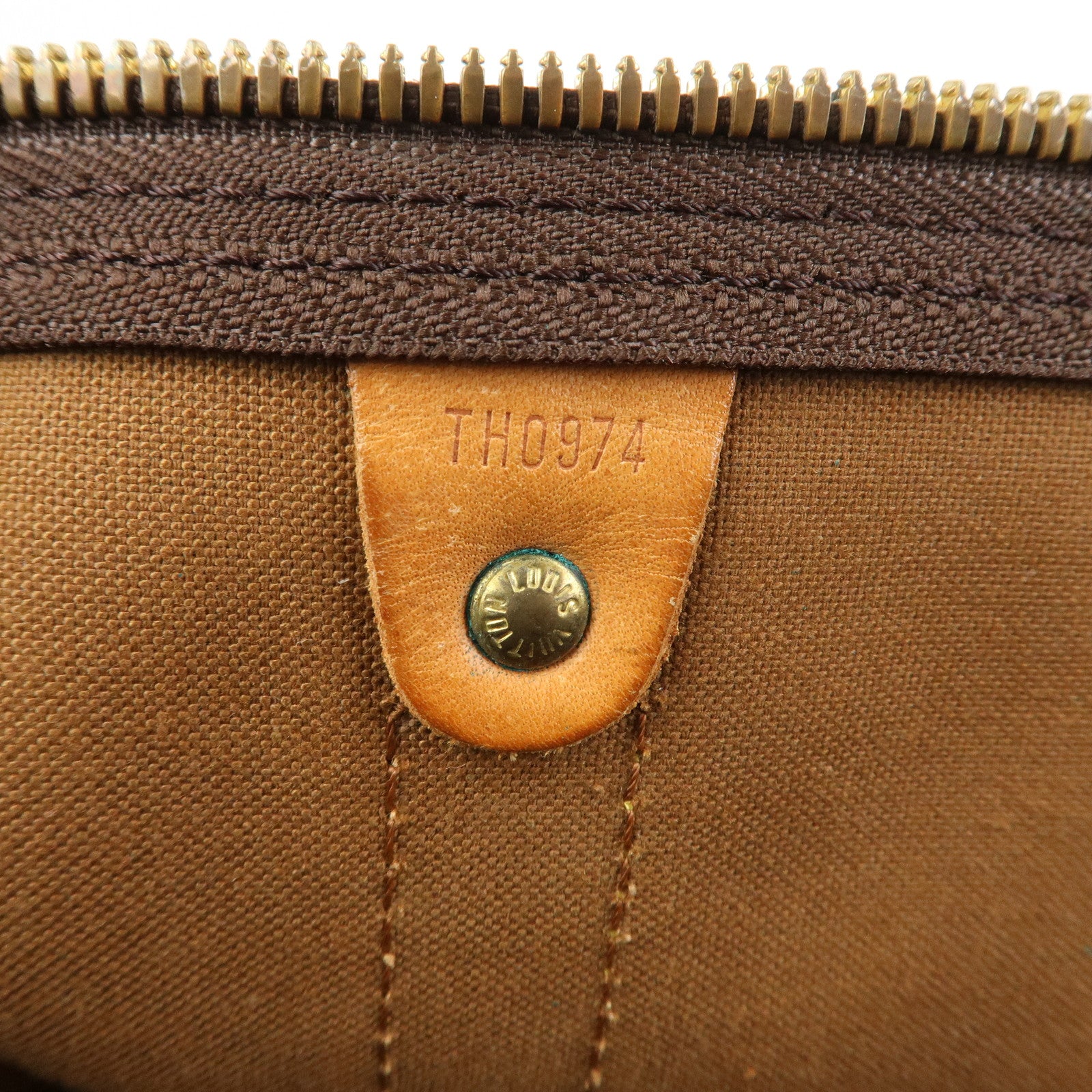 Louis Vuitton Monogram Keep All 55 Bandouliere Boston Bag M56714