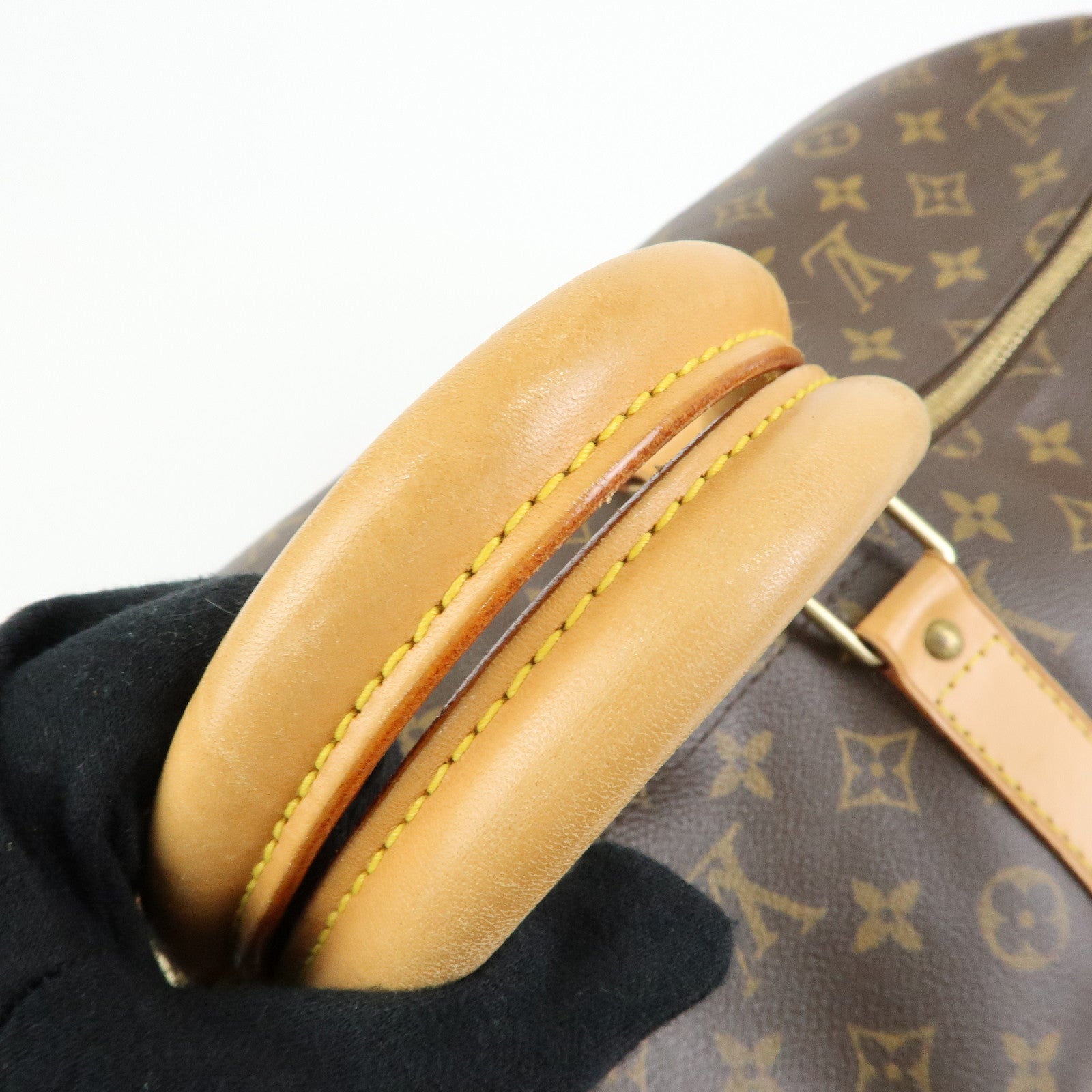 Louis Vuitton Monogram Keep All Bandouliere 55 Boston Bag M41414