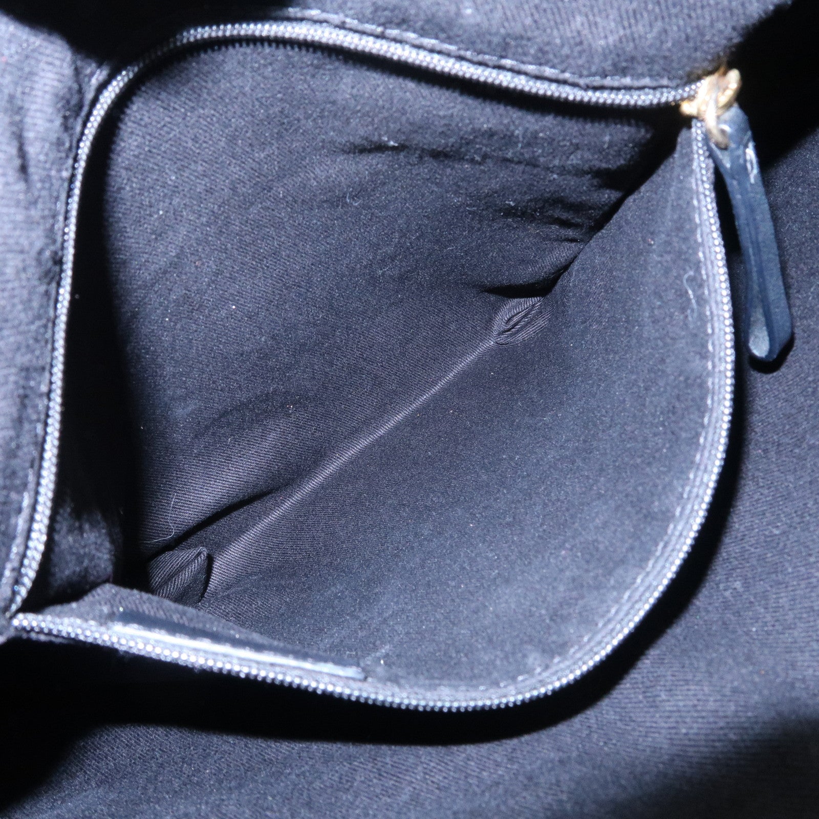 LOEWE 160th Anniversary Leather Shoulder Bag Hand Bag Black Gold