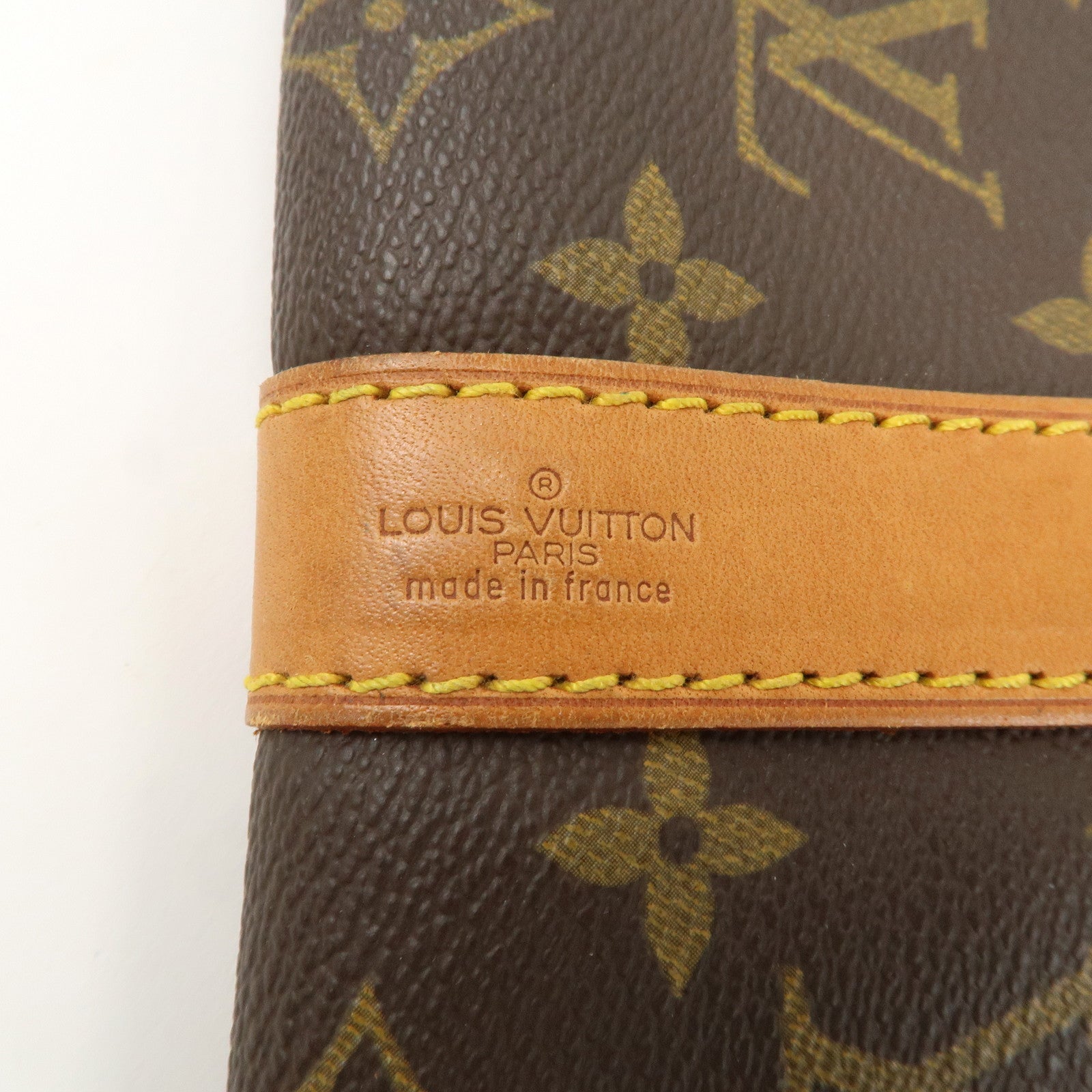 Louis Vuitton Monogram Keep All Bandouliere 45 Boston Bag M41418