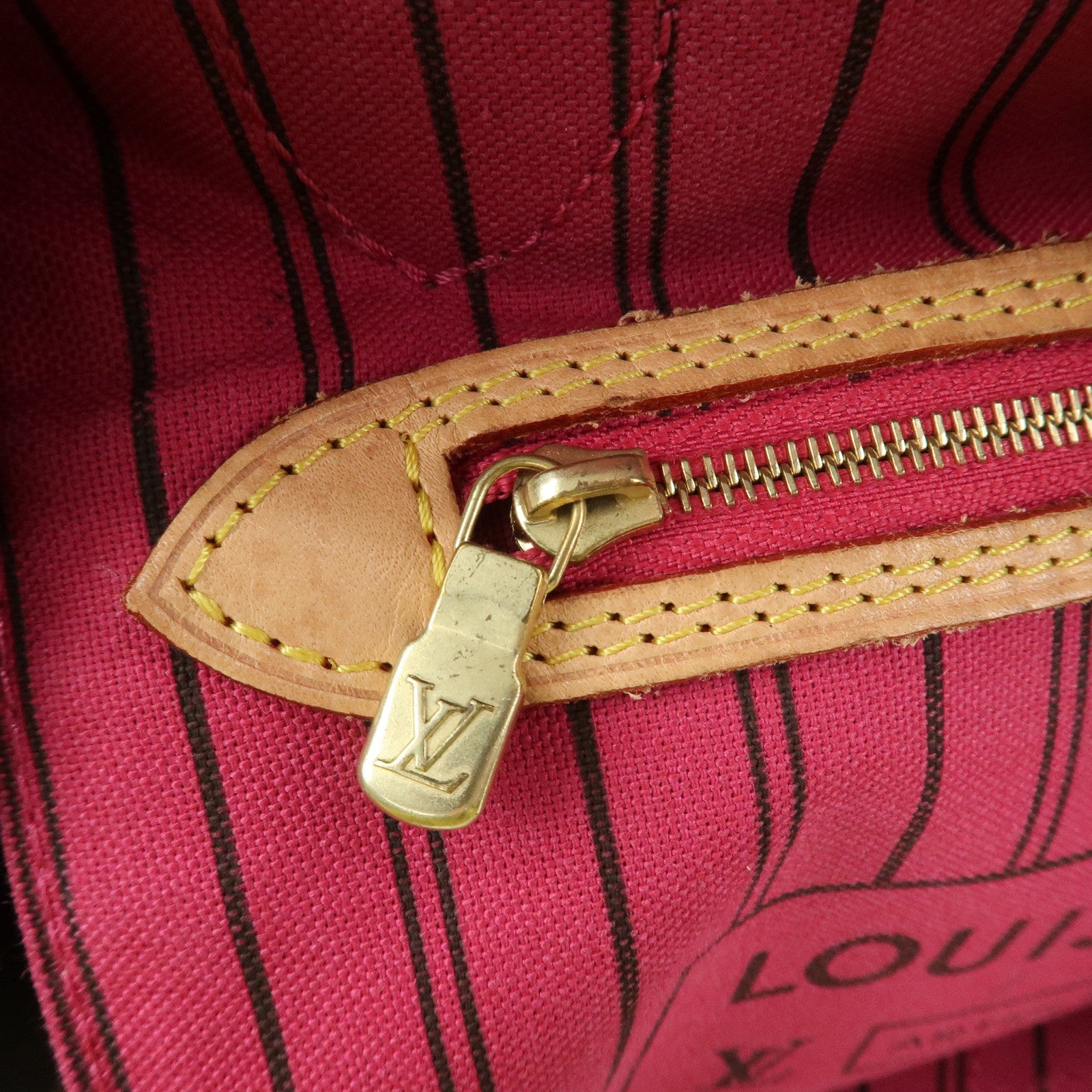 Louis Vuitton Monogram Neverfull PM Tote Bag Brown M41245 Used