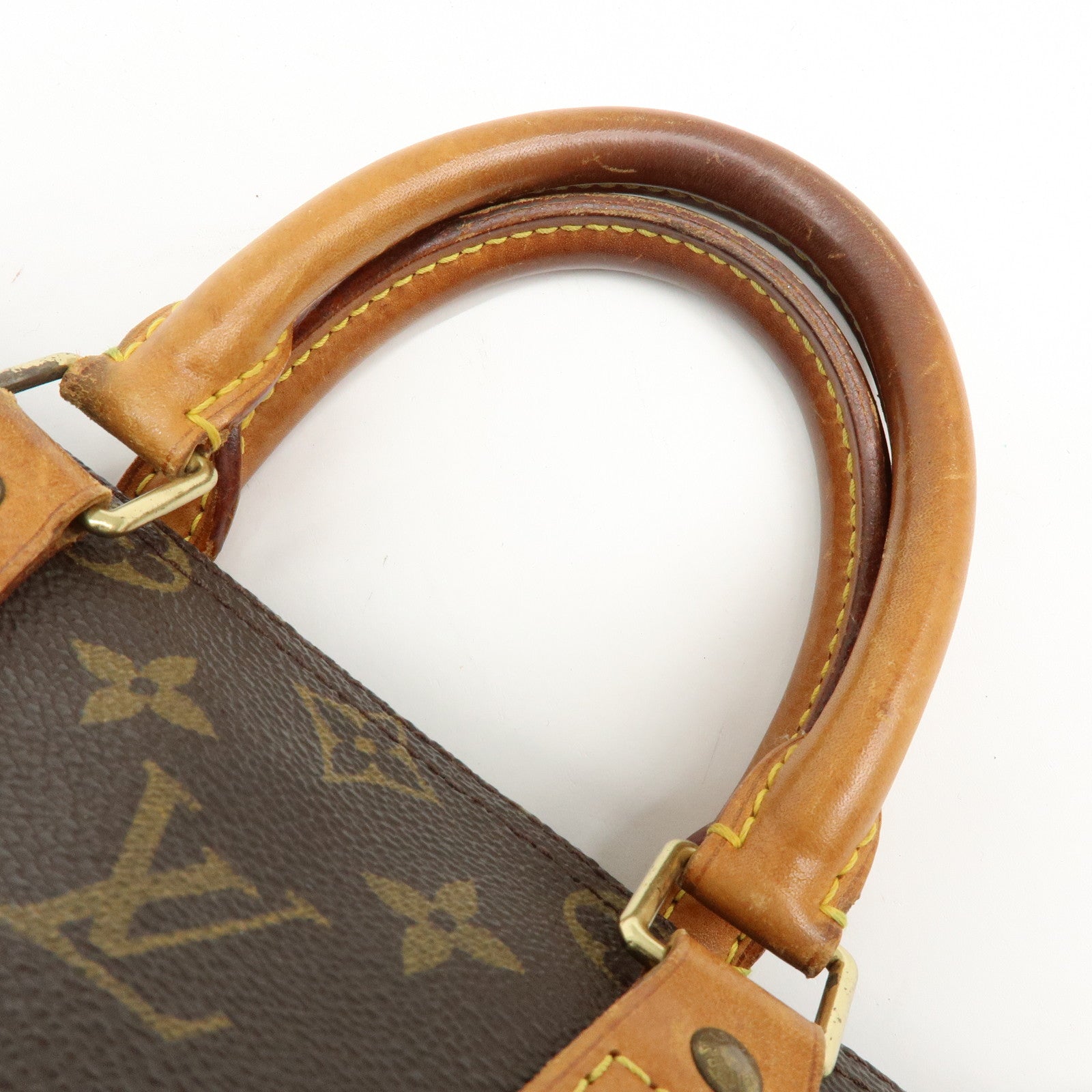 Louis Vuitton Monogram Speedy 25 Boston Bag Hand Bag Brown M41528