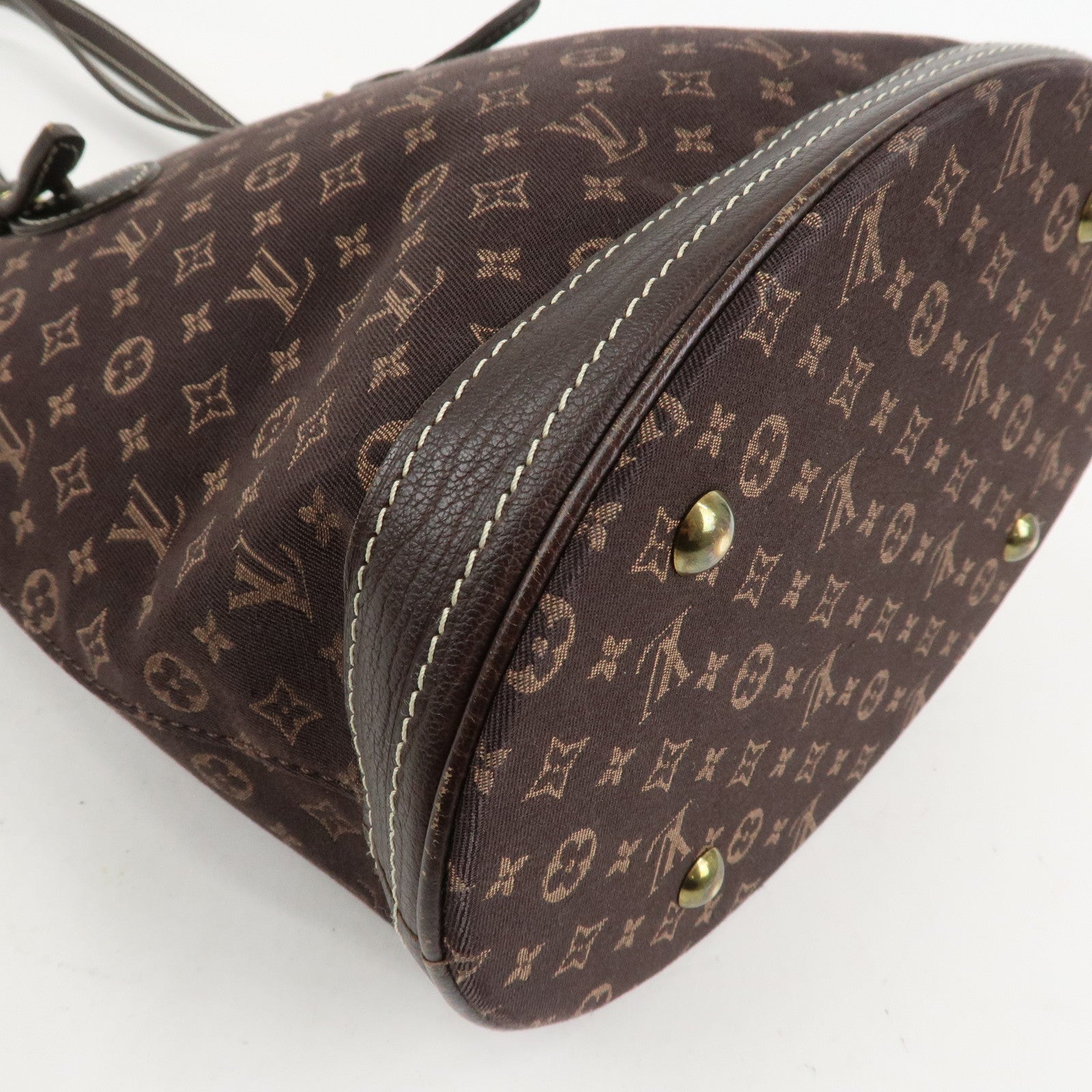 Louis Vuitton Monogram Idylle Mini Lin Bucket PM Hand Bag M95226