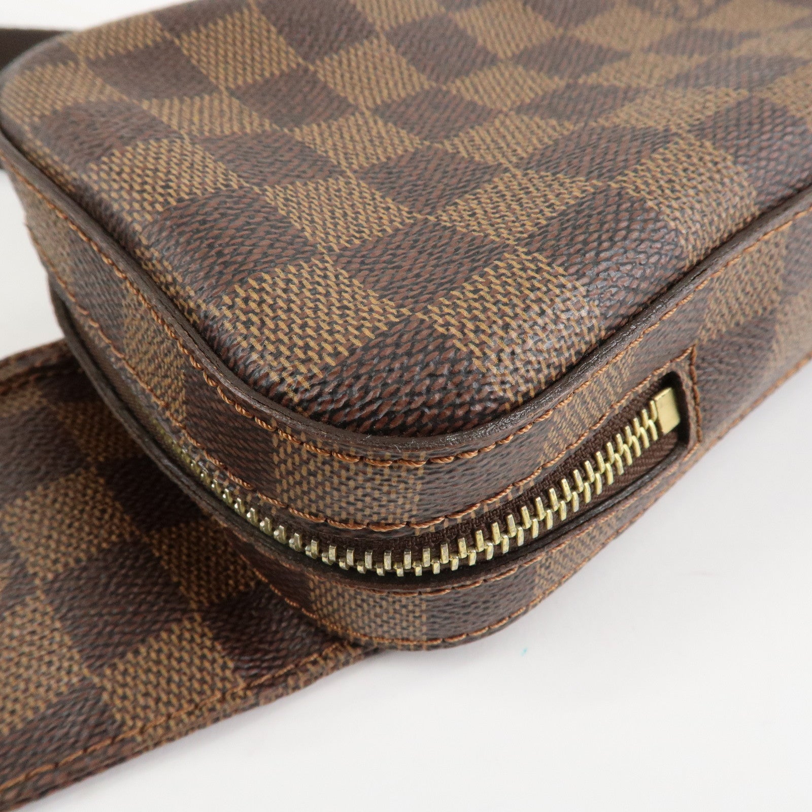 Louis Vuitton Damier Ebene Geronimos Crossbody Bag Waist Bag N51994 Used