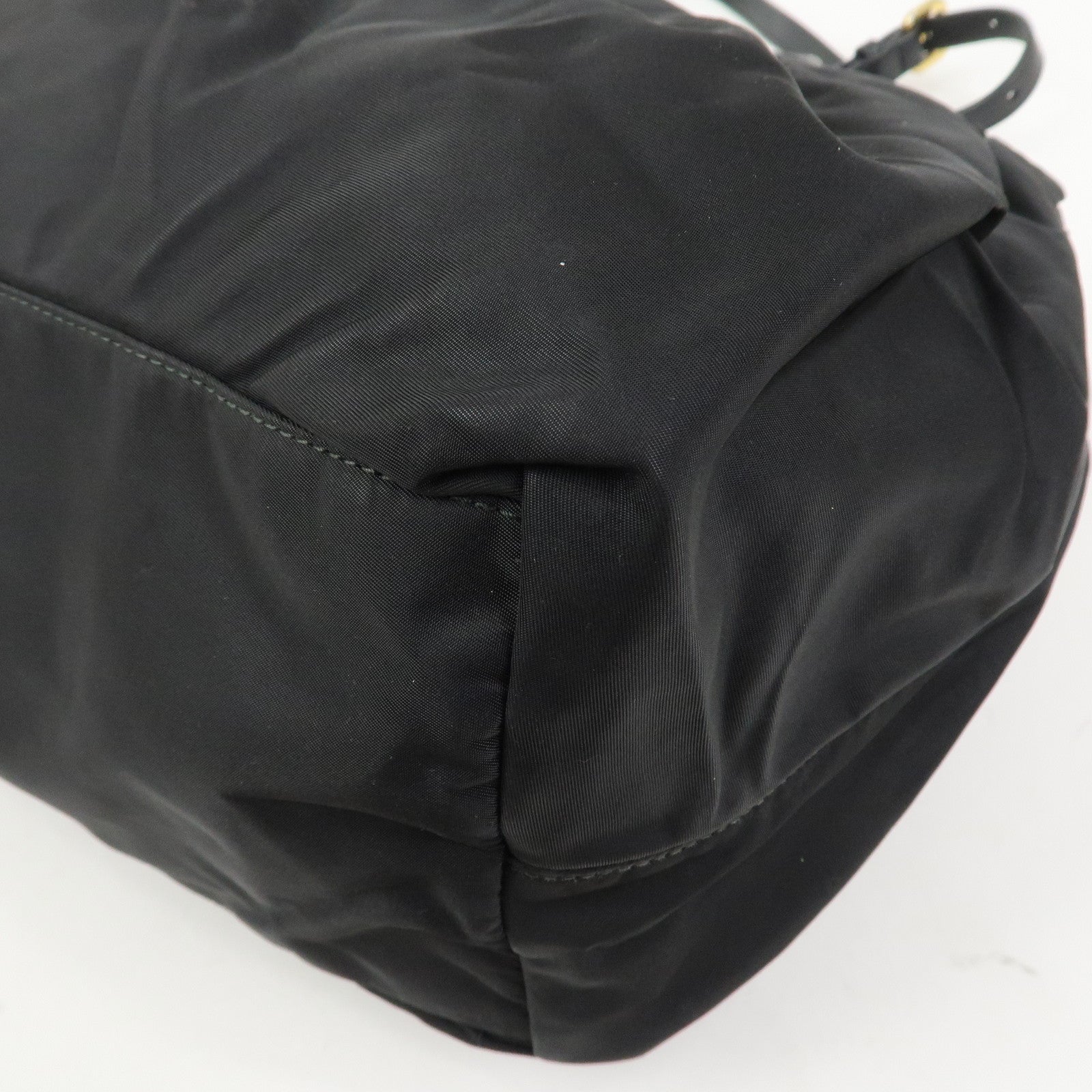 PRADA Tessuto Nylon Leather 2Way Bag Tote Bag Shoulder Bag BN1845