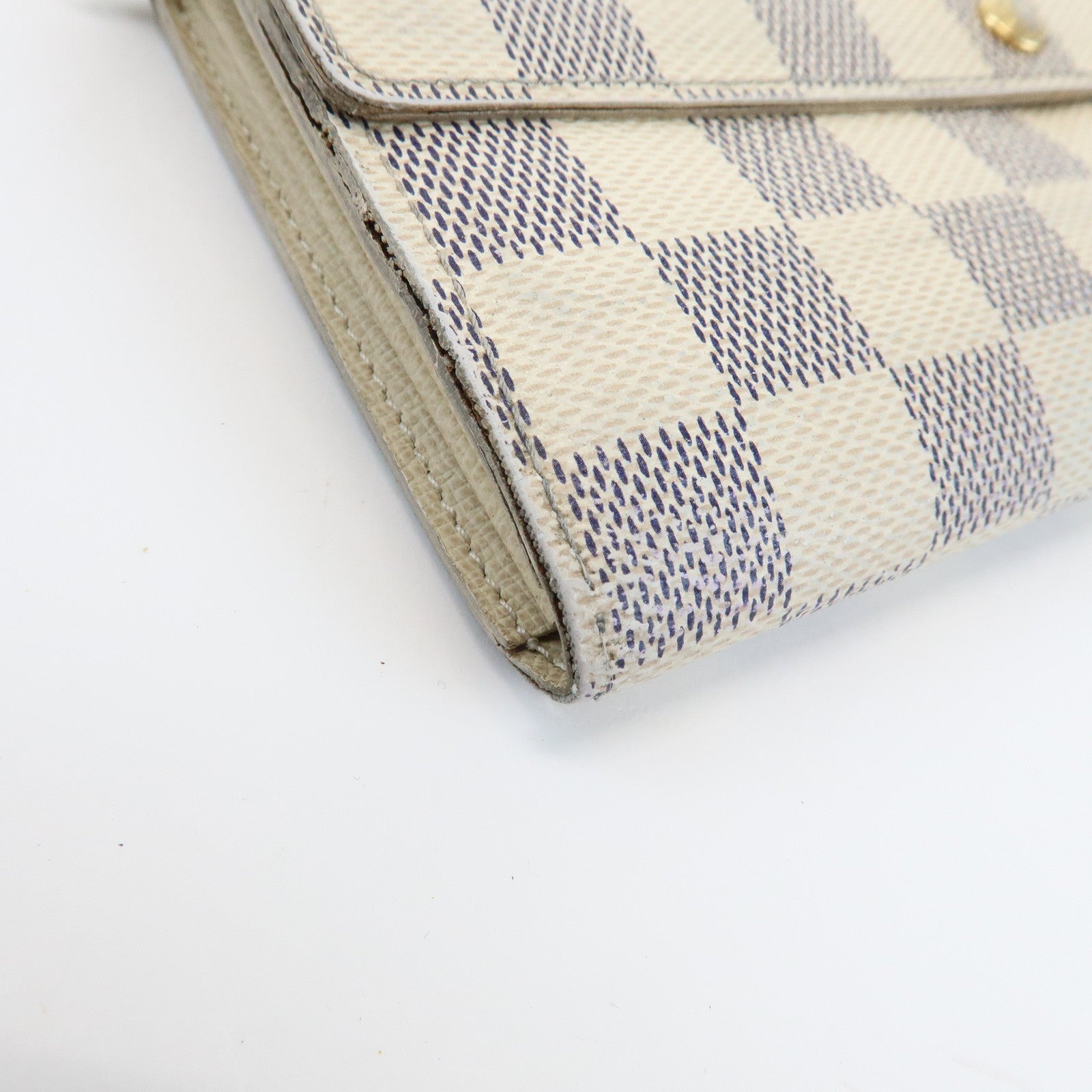 Louis Vuitton Monogram Damier Azur Set Of 2 Wallet M61725/N61735
