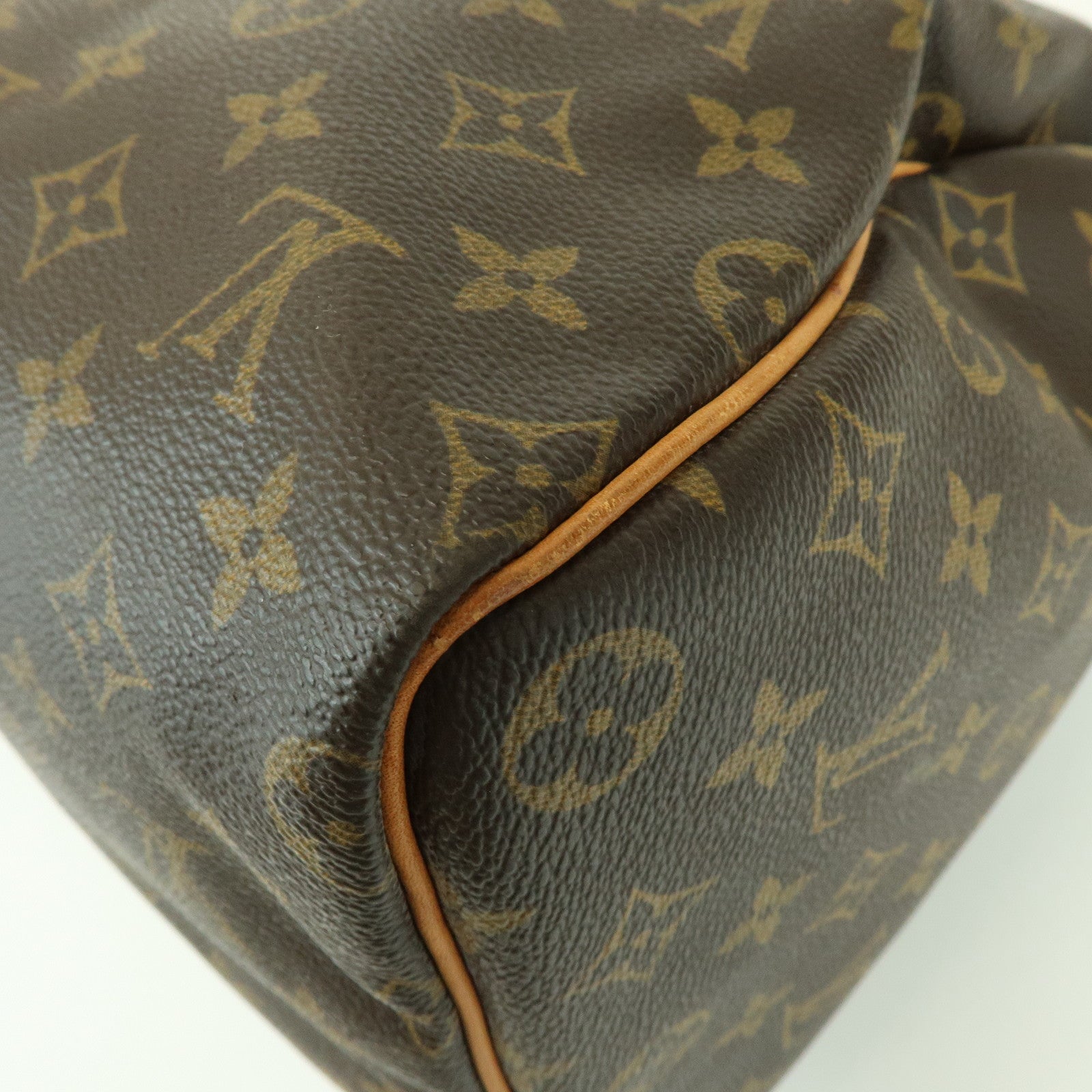Louis Vuitton Monogram Speedy 40 Hand Bag Boston Bag Brown M41522