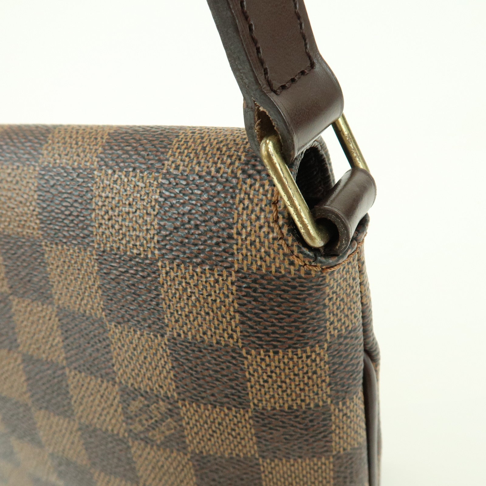 Louis Vuitton Damier Musette Tango Shoulder Bag Damier Ebene N51301
