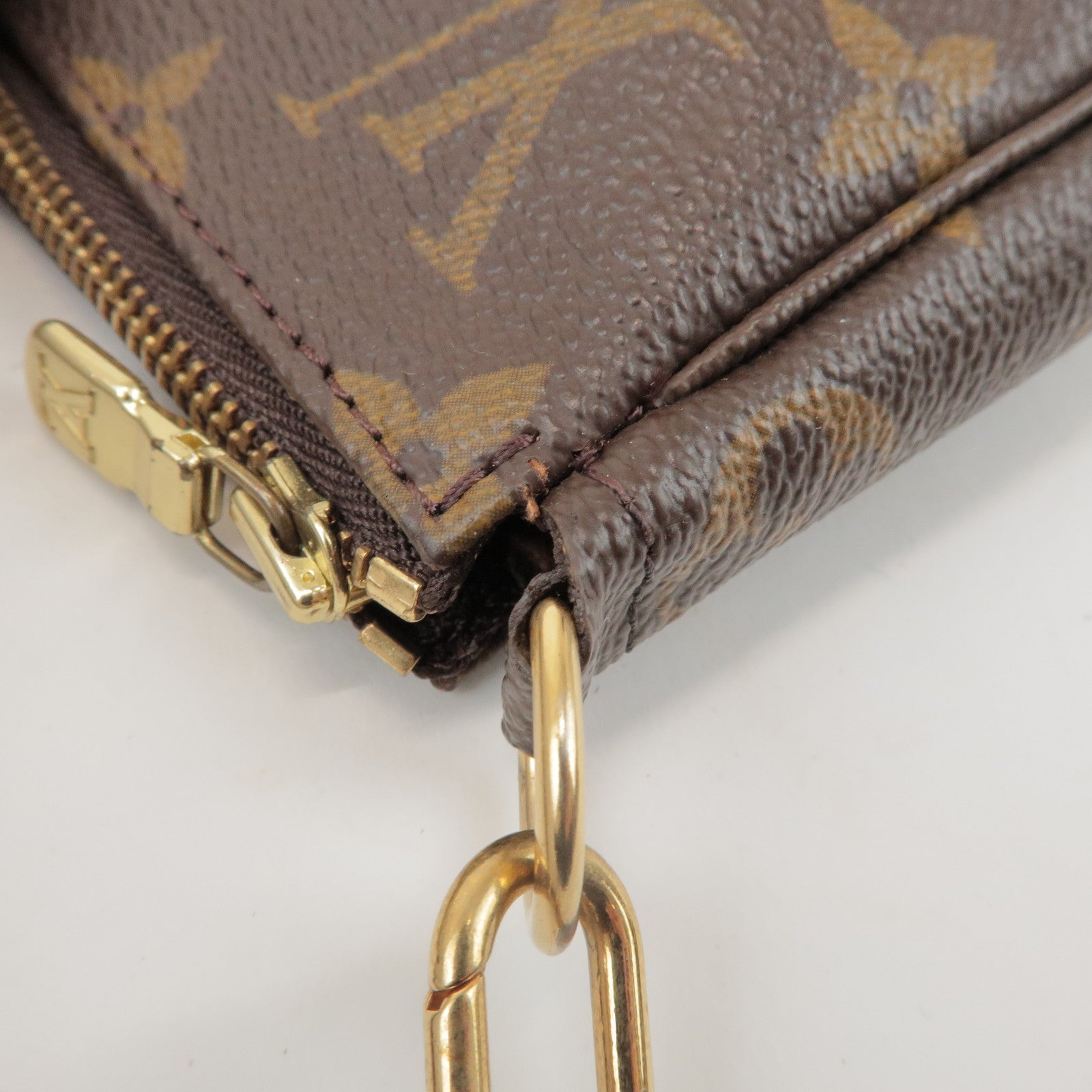 Louis Vuitton Monogram Pochette Accessoires Pouch Hand Bag M51980
