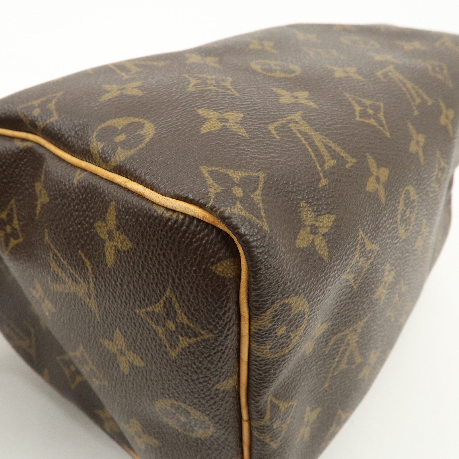 Louis Vuitton Monogram Speedy 25 Boston Bag Hand Bag Brown M41528
