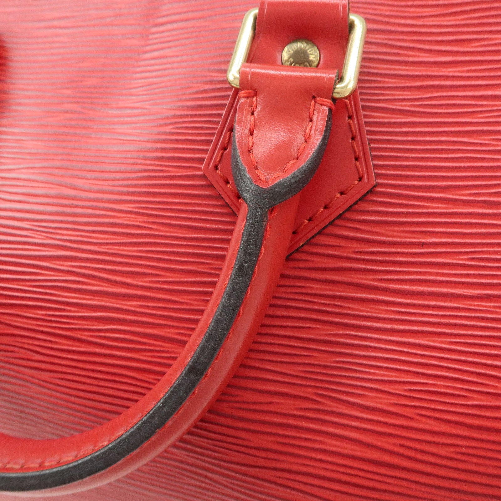 Louis Vuitton Epi Speedy 25 Hand Bag Castilian Red M43017