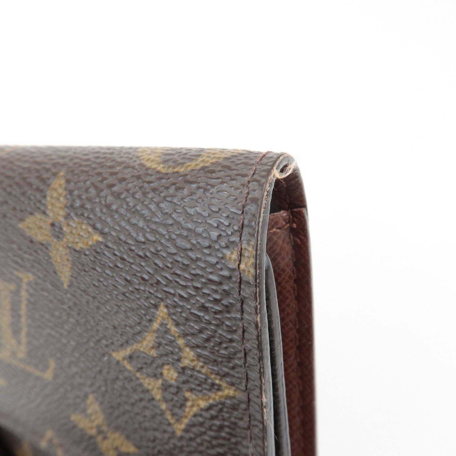 Louis Vuitton Monogram Porte Tresor International Wallet M61215 Used