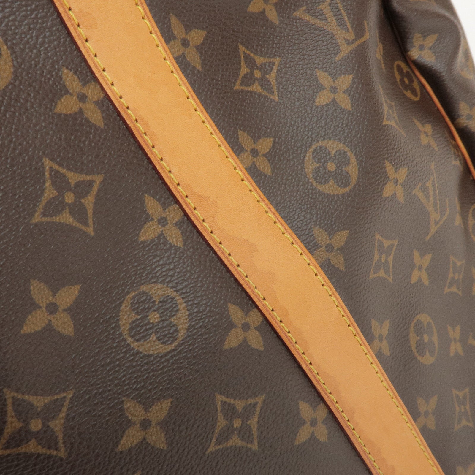 Louis Vuitton Monogram Keep All Bandouliere 60 Boston Bag M41412