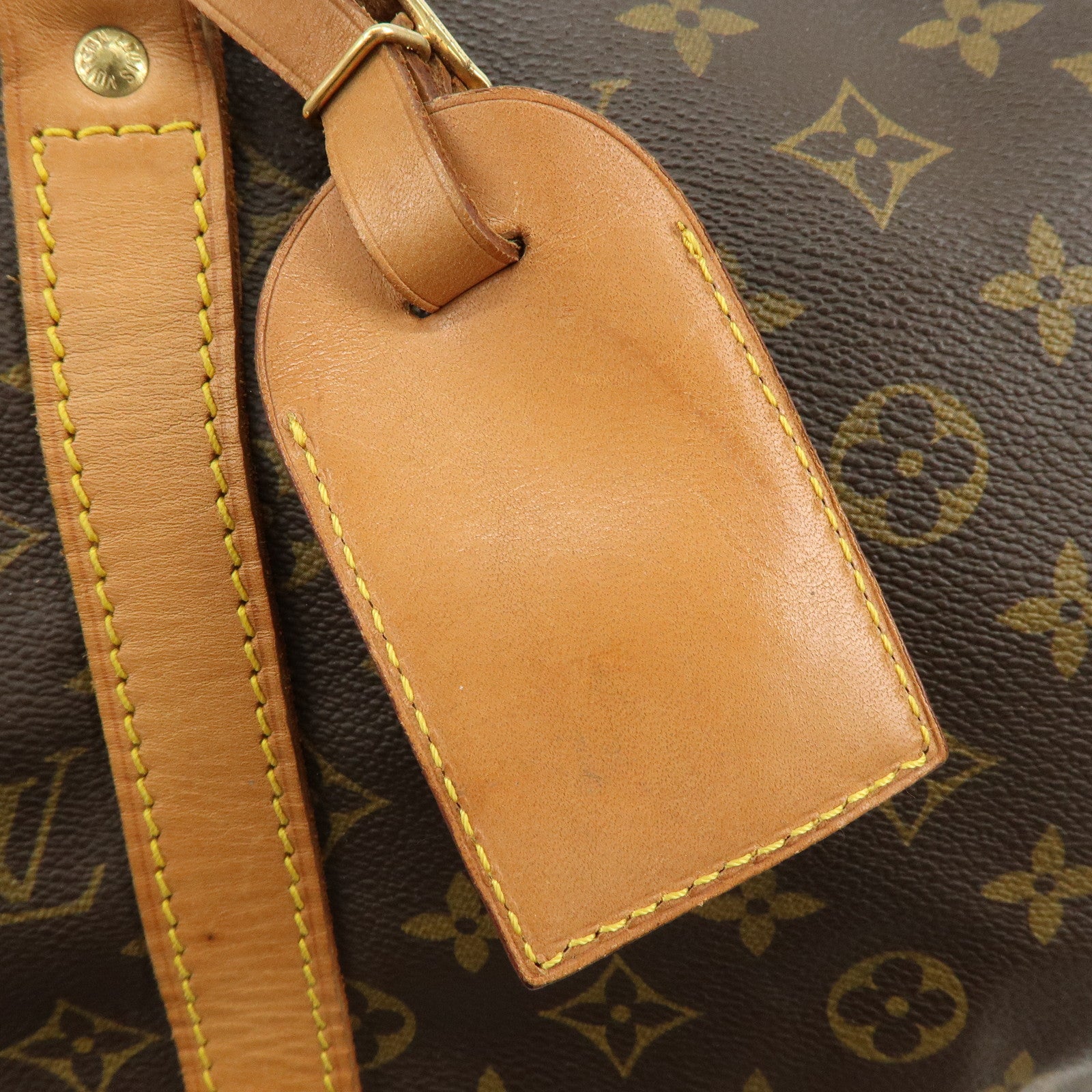 Louis Vuitton Monogram Keep All 50 Boston Bag Brown M41426