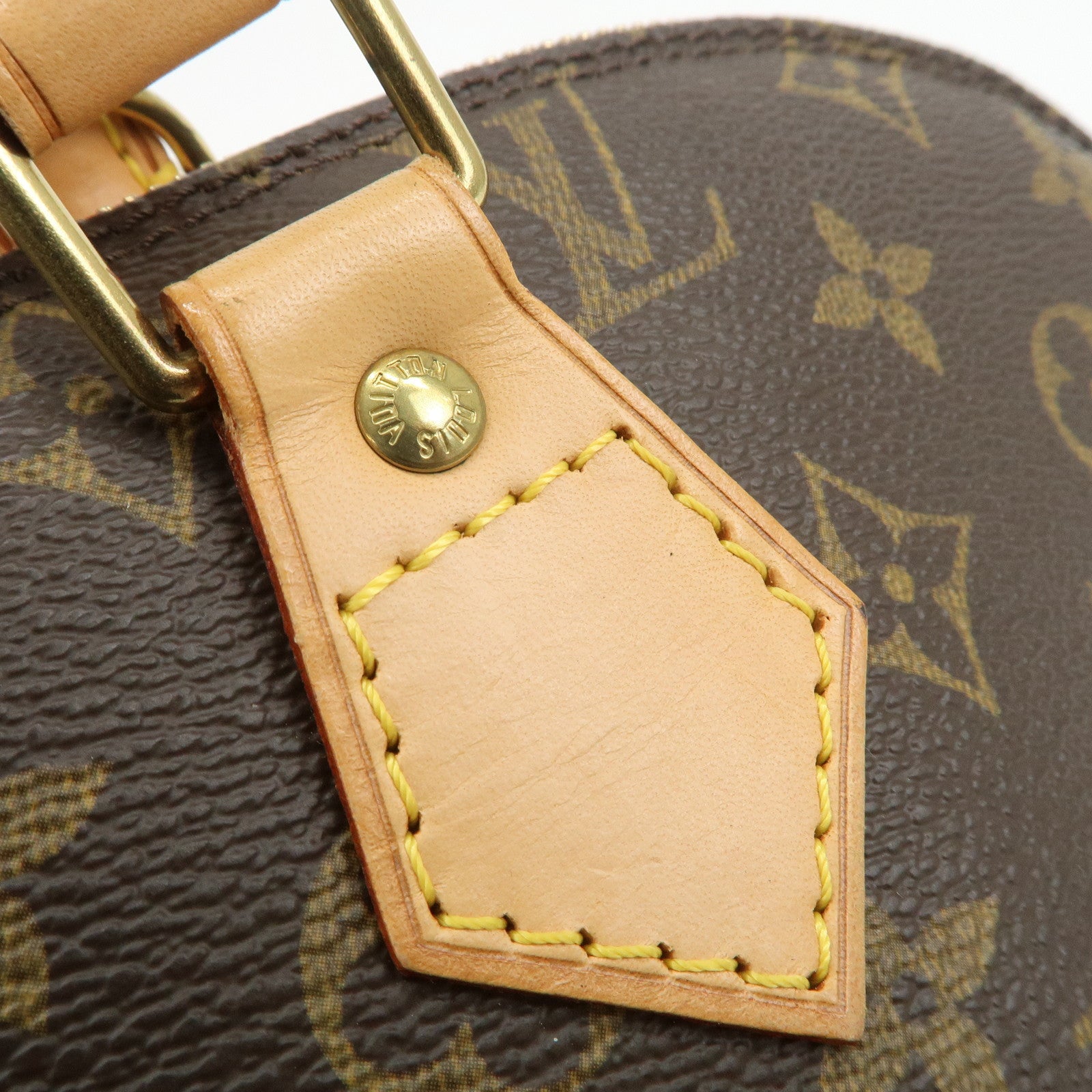 Louis Vuitton Monogram Canvas Alma Hand Bag Brown M51130