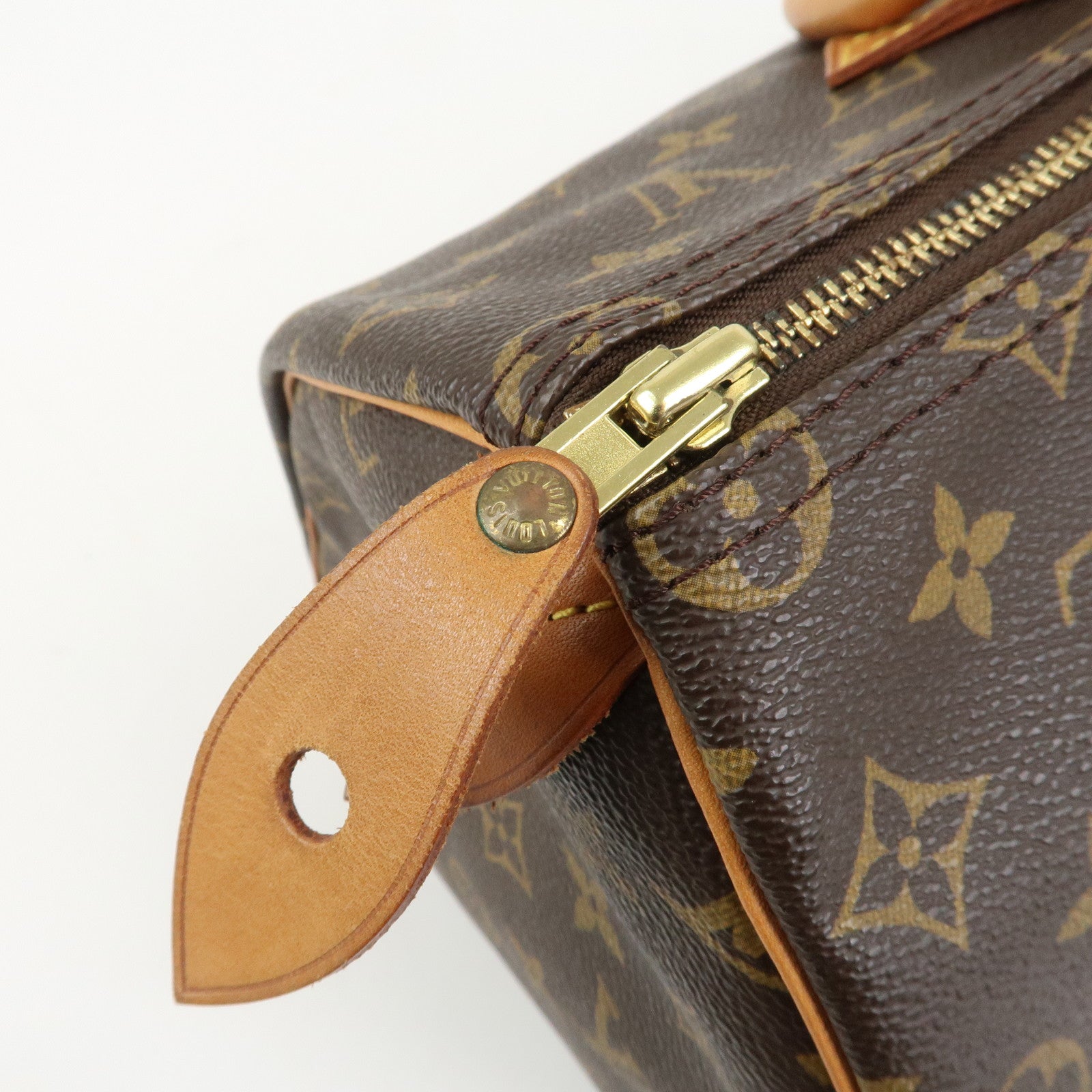 Louis Vuitton Monogram Speedy 35 Boston Bag Hand Bag M41524