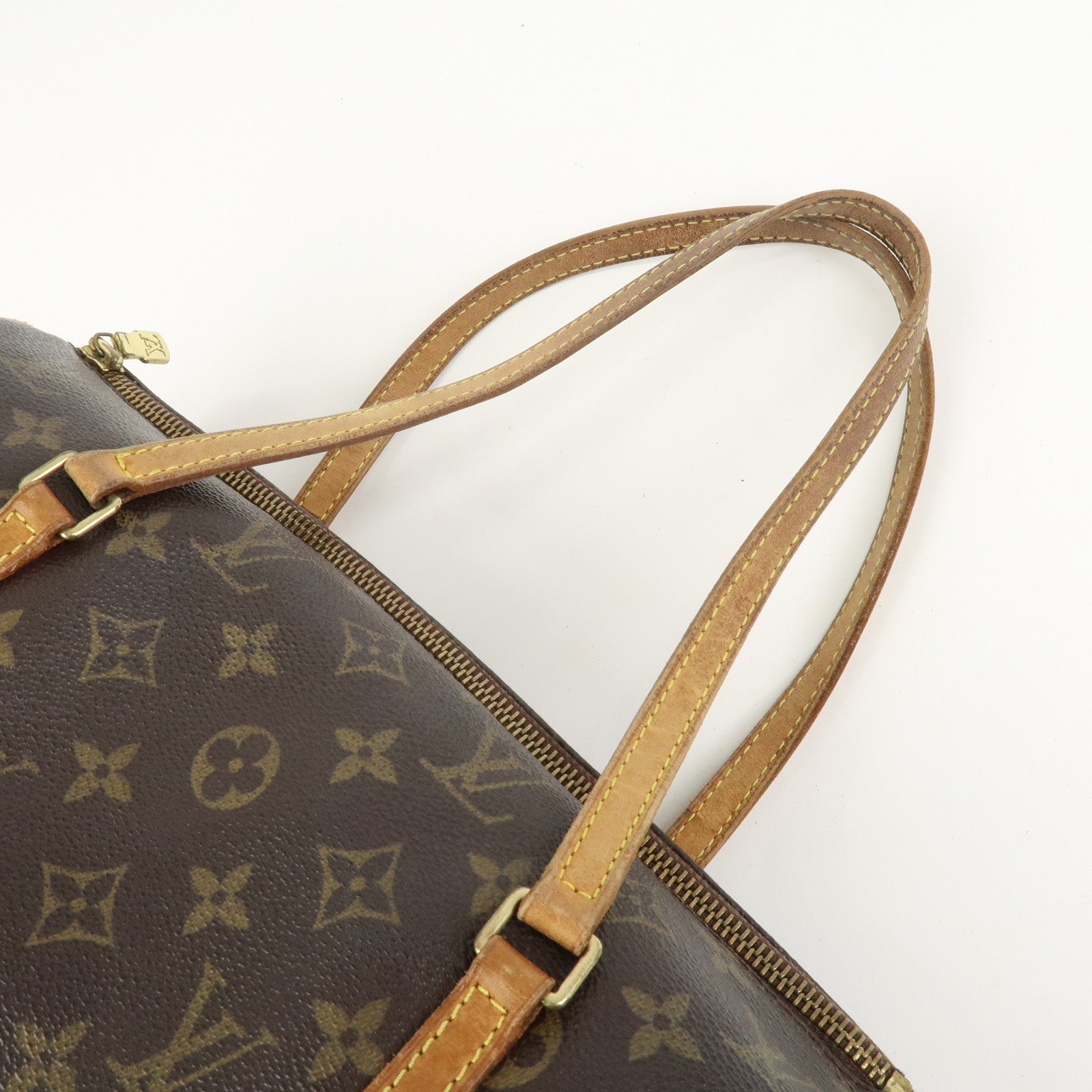 Louis Vuitton Monogram Papillon 30 Hand Bag Brown M51385