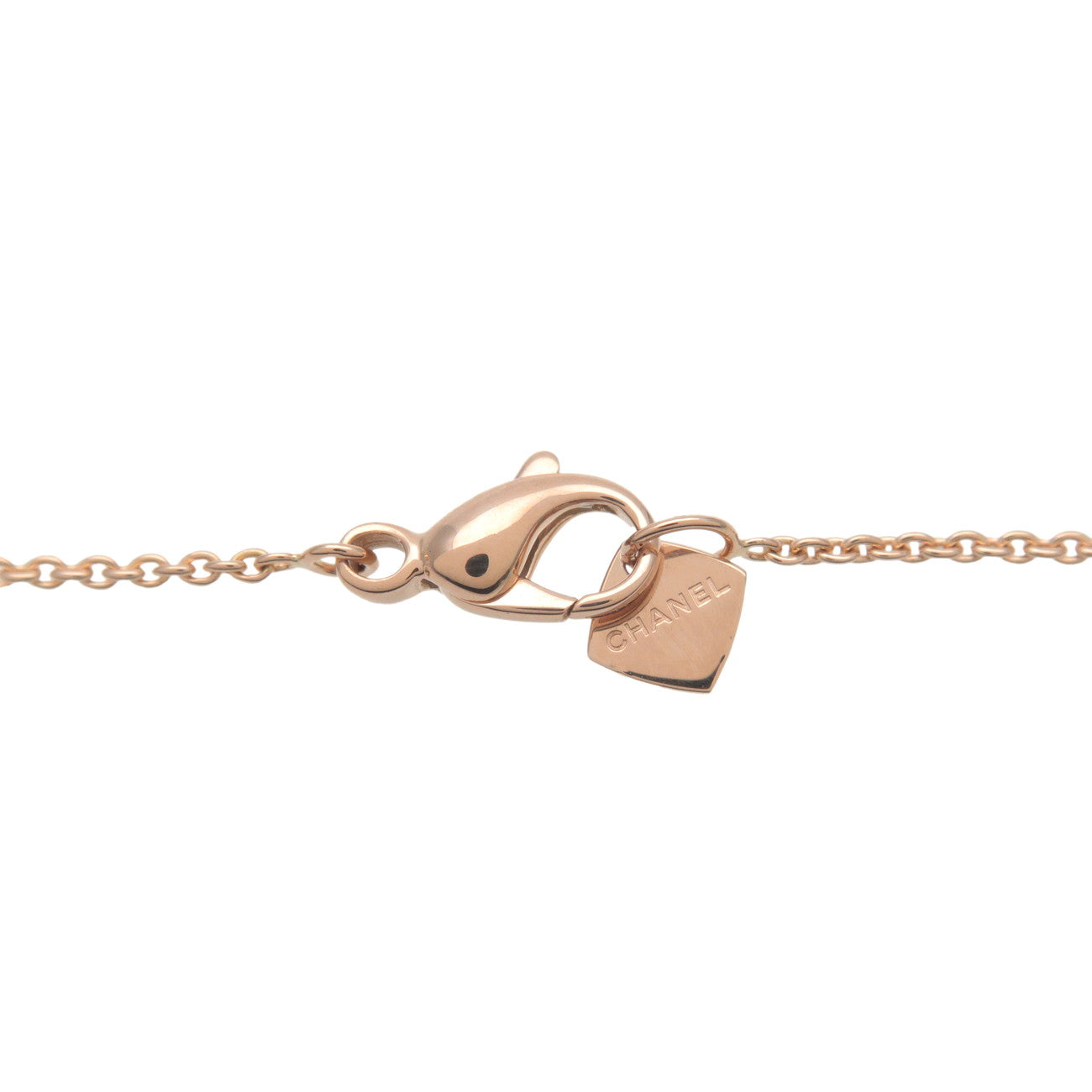 CHANEL COCO Crush Necklace K18PG 750PG Rose Gold J12306