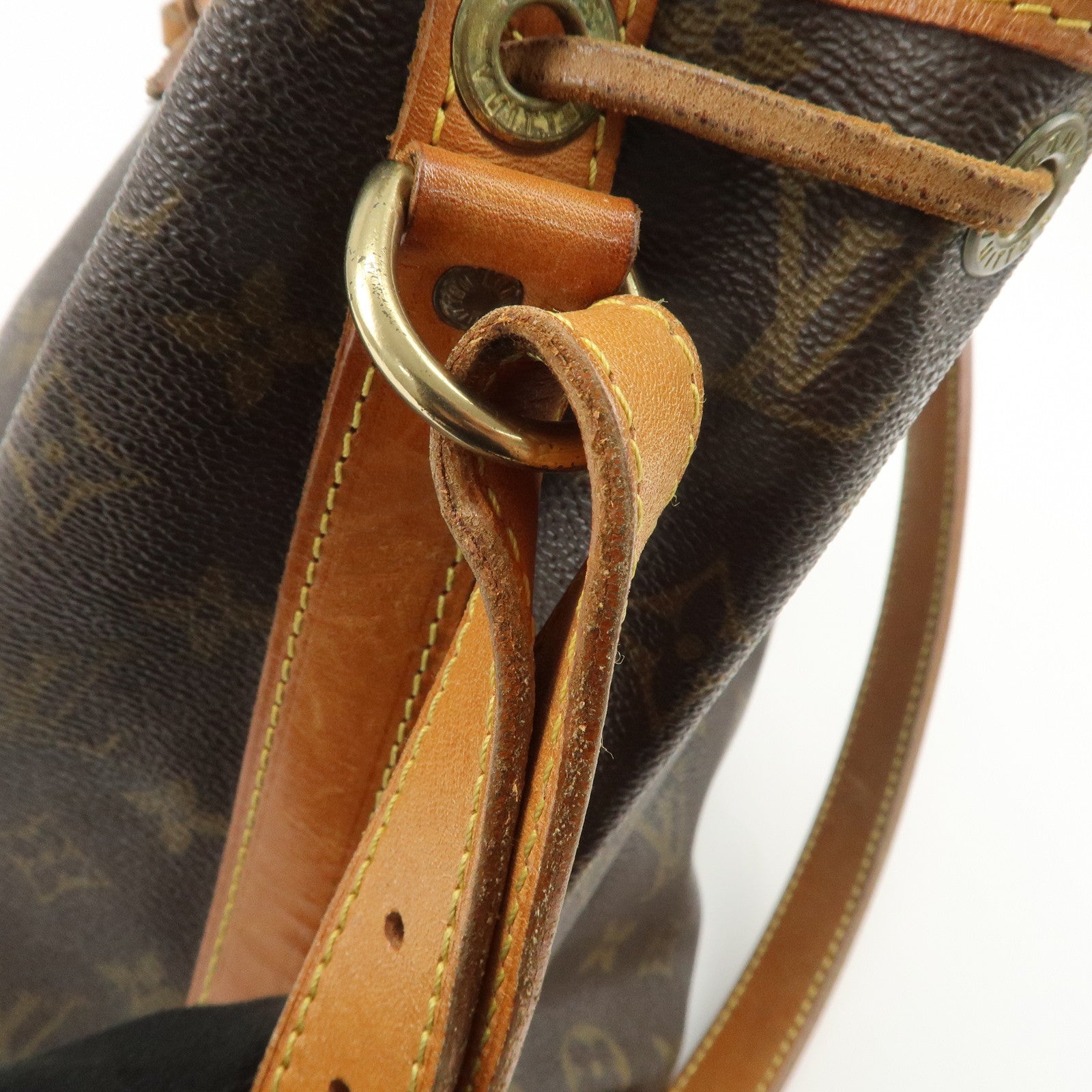 Louis Vuitton Monogram Petit Noe Shoulder Bag Brown M42226