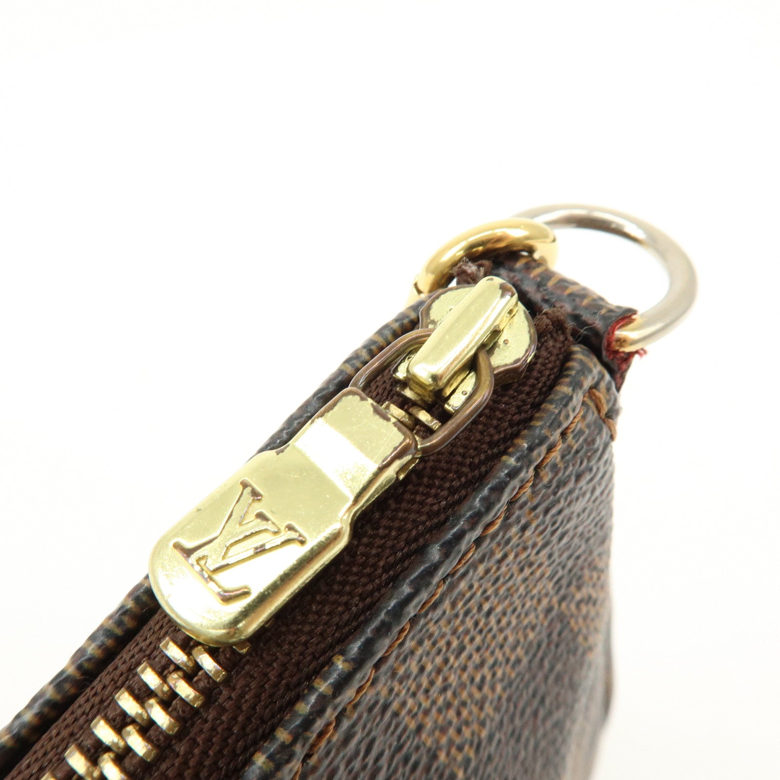 Louis Vuitton Damier Ebene Pochette Accessoires Hand Bag N51985