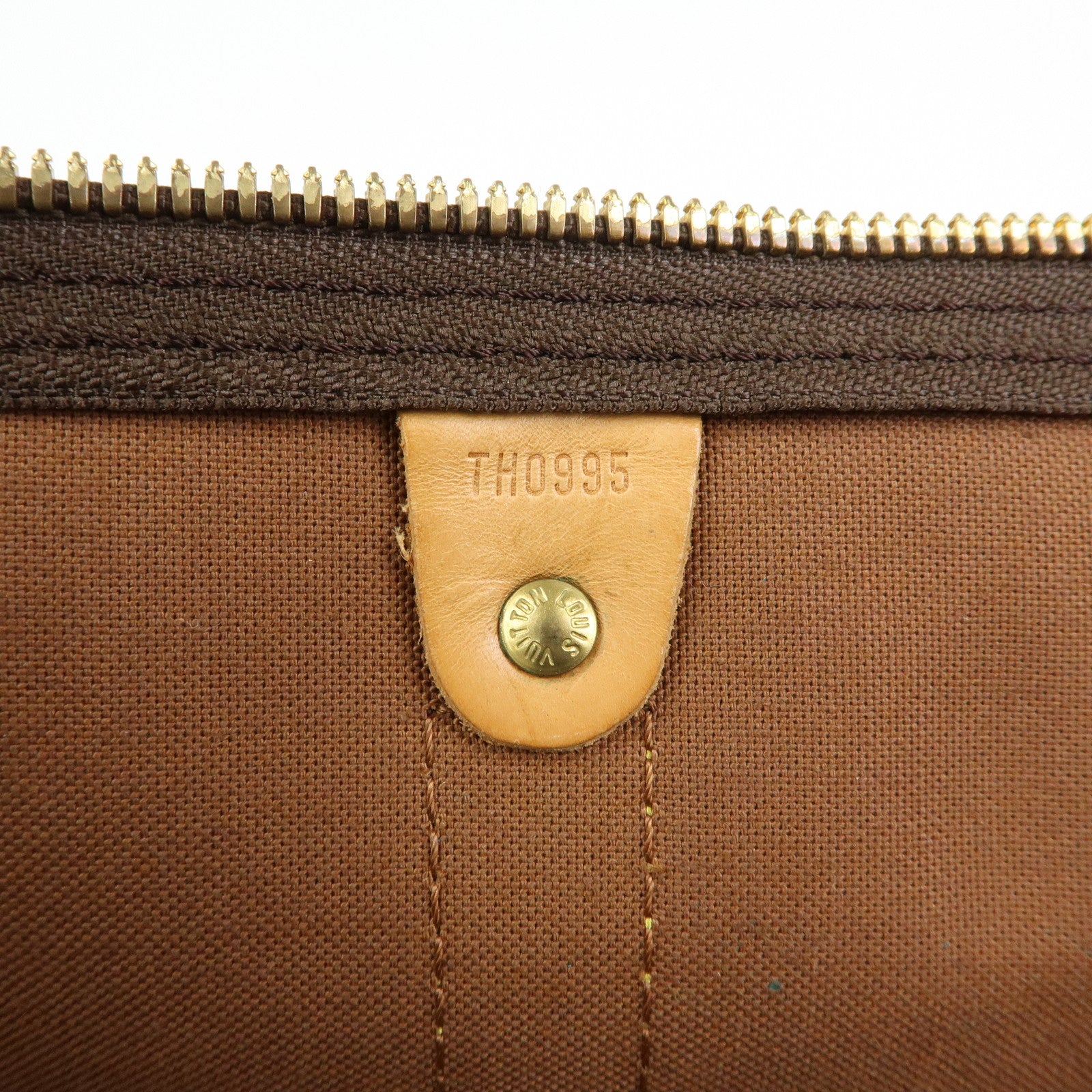 Louis Vuitton Monogram Keep All Bandouliere 55 Boston Bag M41414