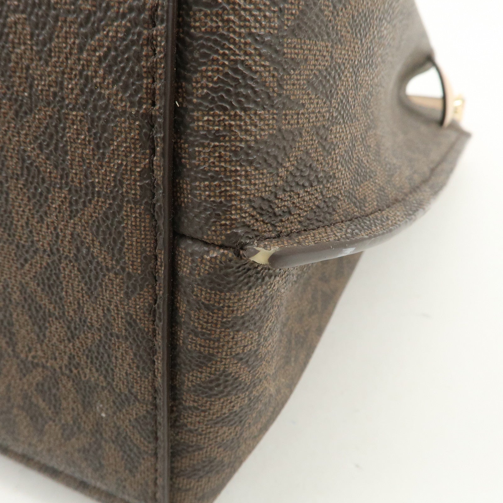 MICHAEL KORS PVC Leather Shoulder Bag Crossbody Bag Brown