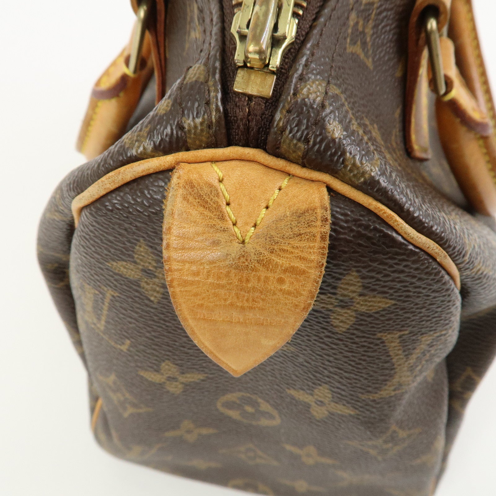 Louis Vuitton Monogram Speedy 25 Boston Bag Hand Bag Brown M41528
