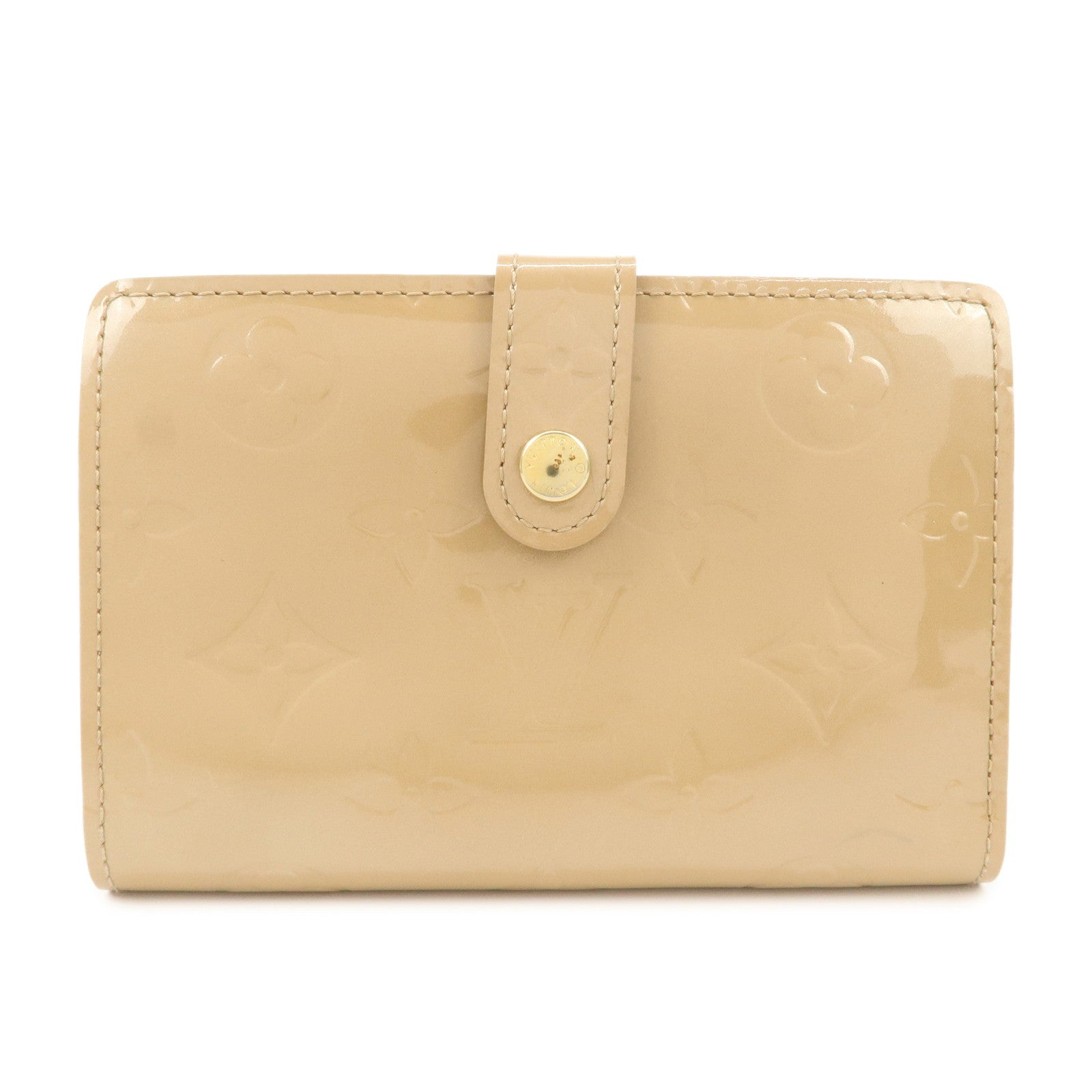 Louis Vuitton Monogram Vernis Porte Monnaie Noisette M91361