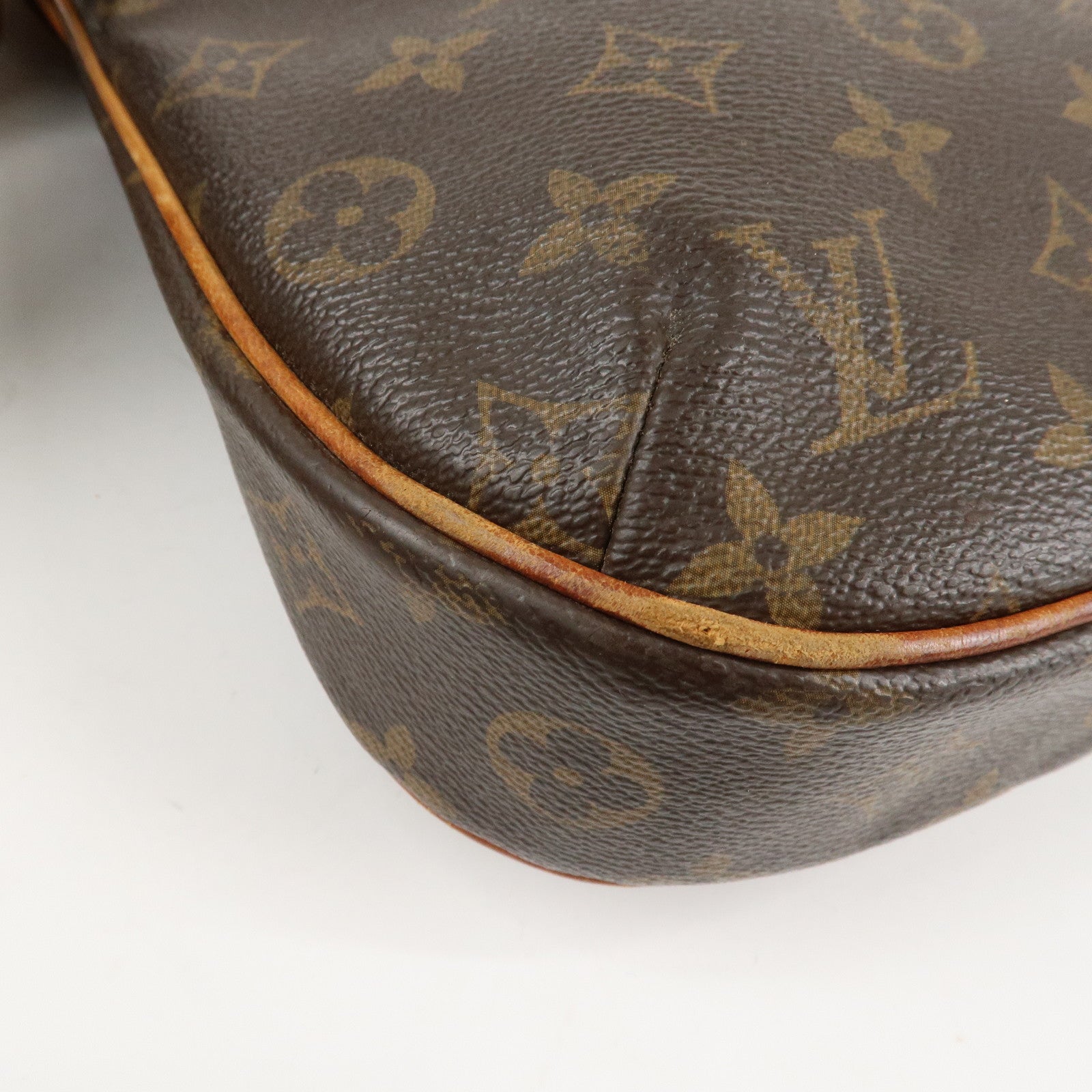 Louis Vuitton Monogram Odeon PM Crossbody Bag Shoulder Bag Brown M56390 Used