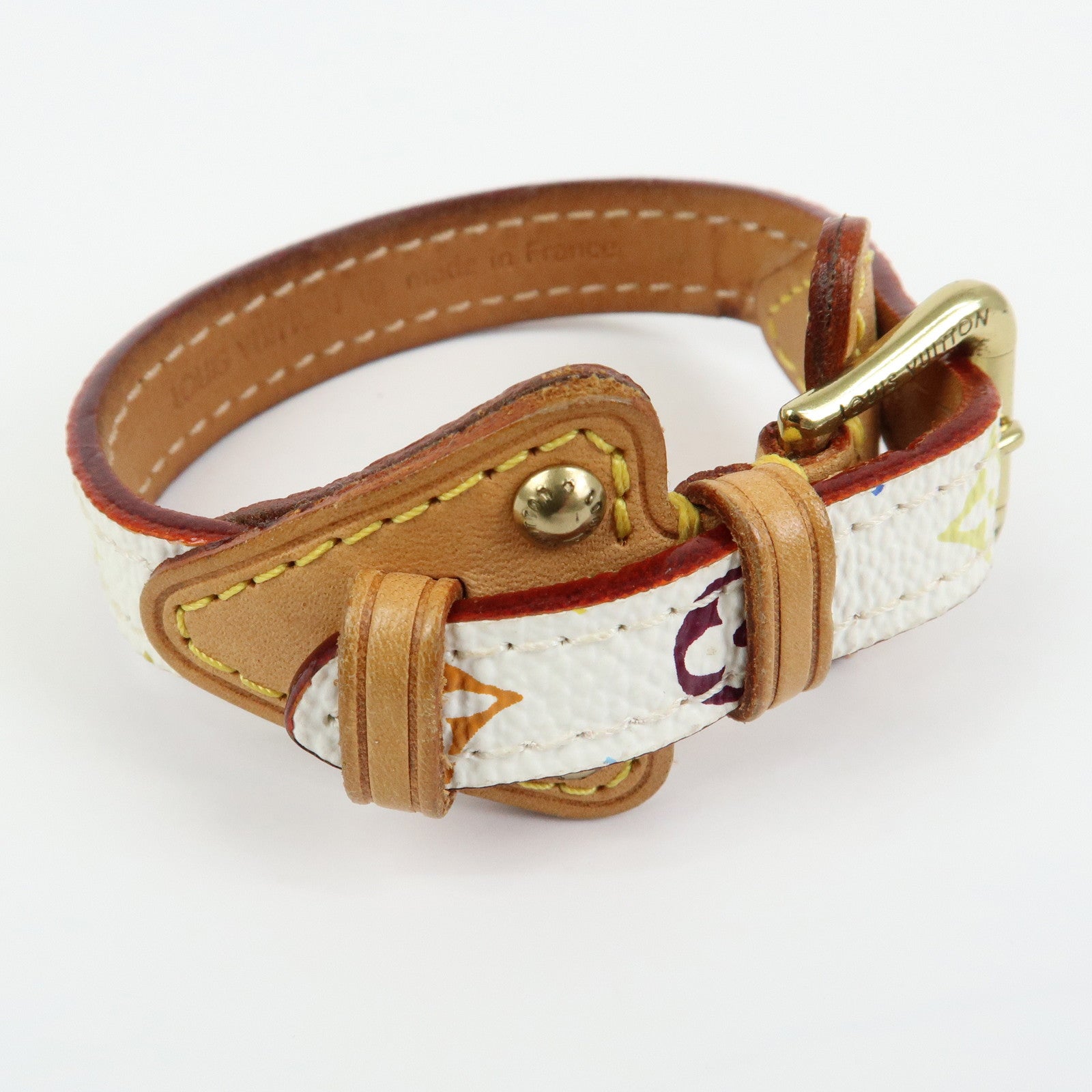 Louis Vuitton Monogram Multicolor Teda PM Canvas Bracelet M92485
