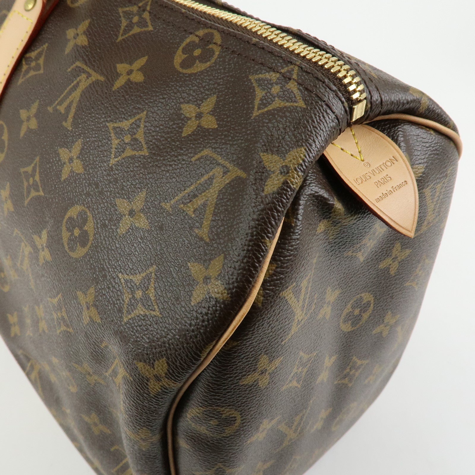 Louis Vuitton Monogram Keep All 45 Boston Bag Brown M41428