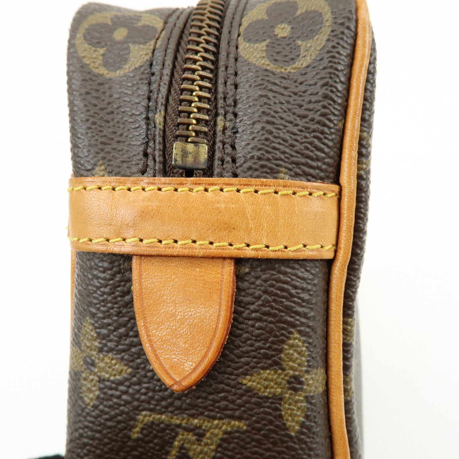 Louis Vuitton Monogram Compiegne 23 Pouch Clutch Bag Brown M51845