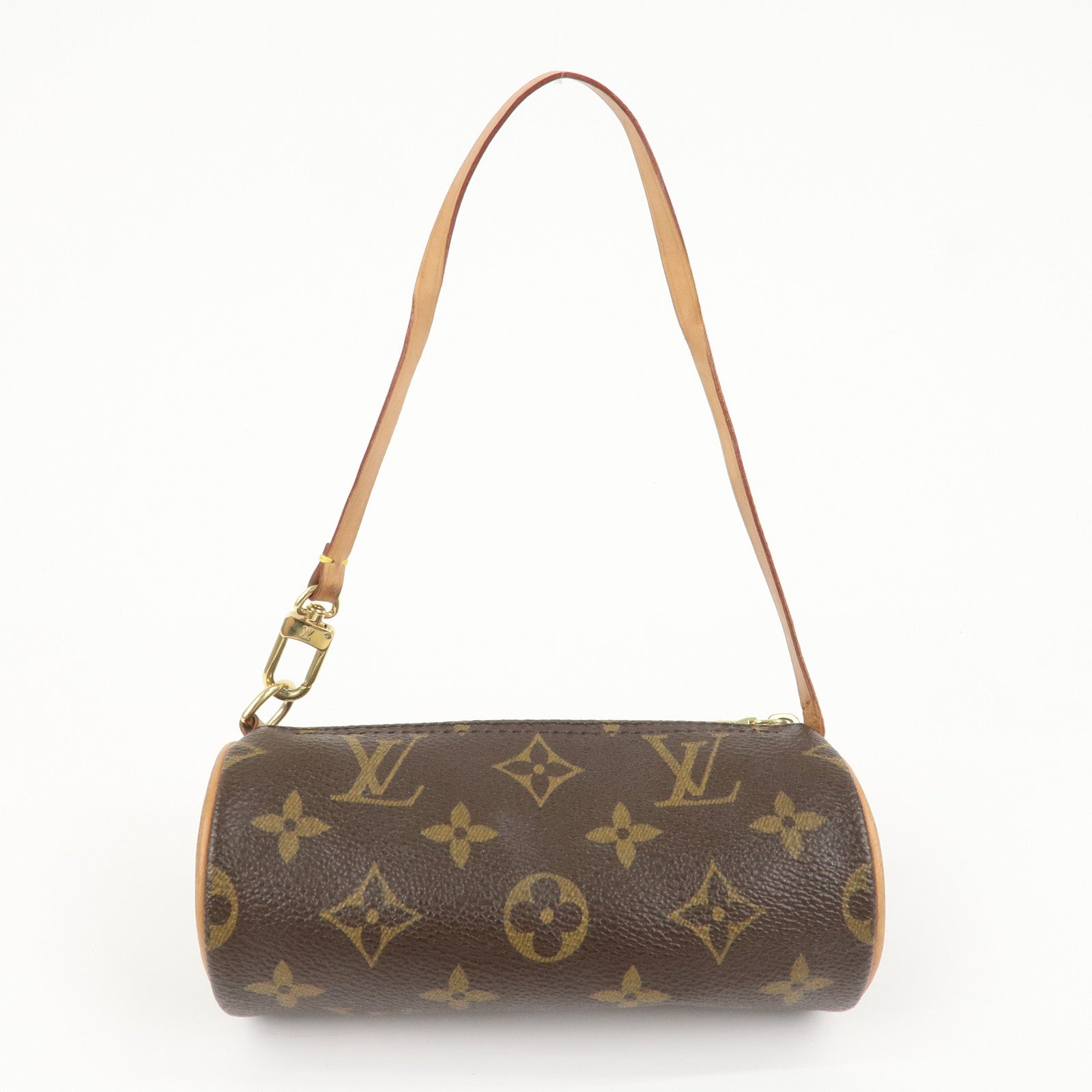 Louis Vuitton Monogram Set of 2 Mini Pouch for Papillon Bag Brown