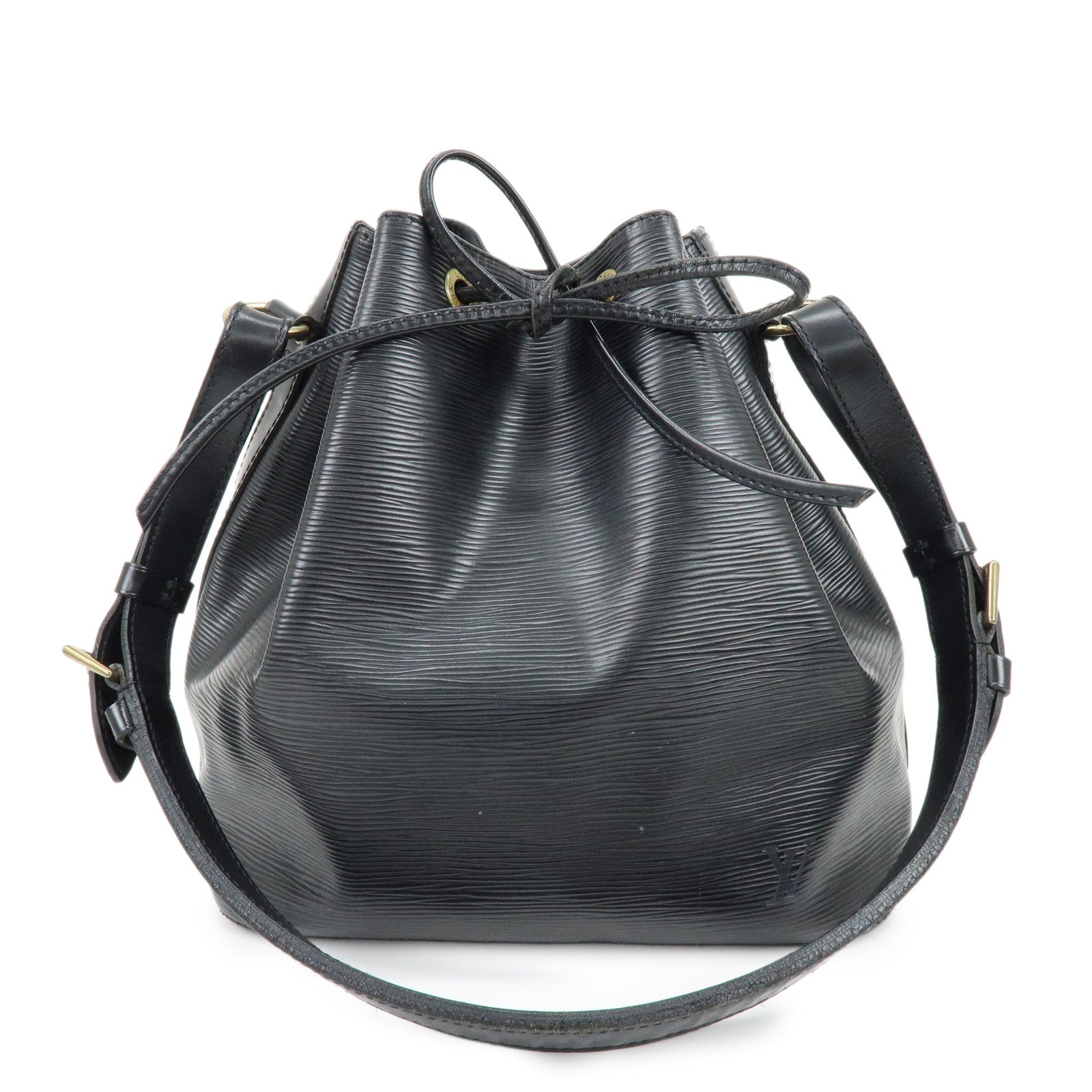 Louis Vuitton Epi Petit Noe Shoulder Bag Noir Black M59012