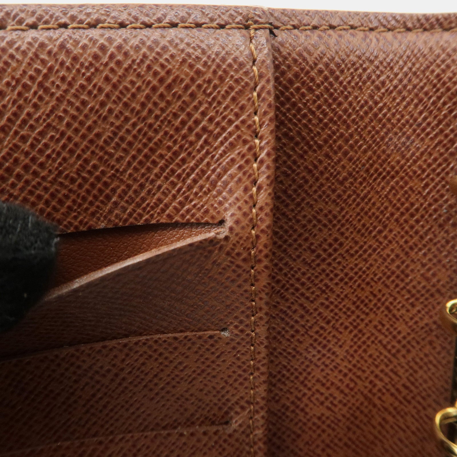 Louis Vuitton Monogram Panda Agenda PM Planner Cover Brown R20011 Used