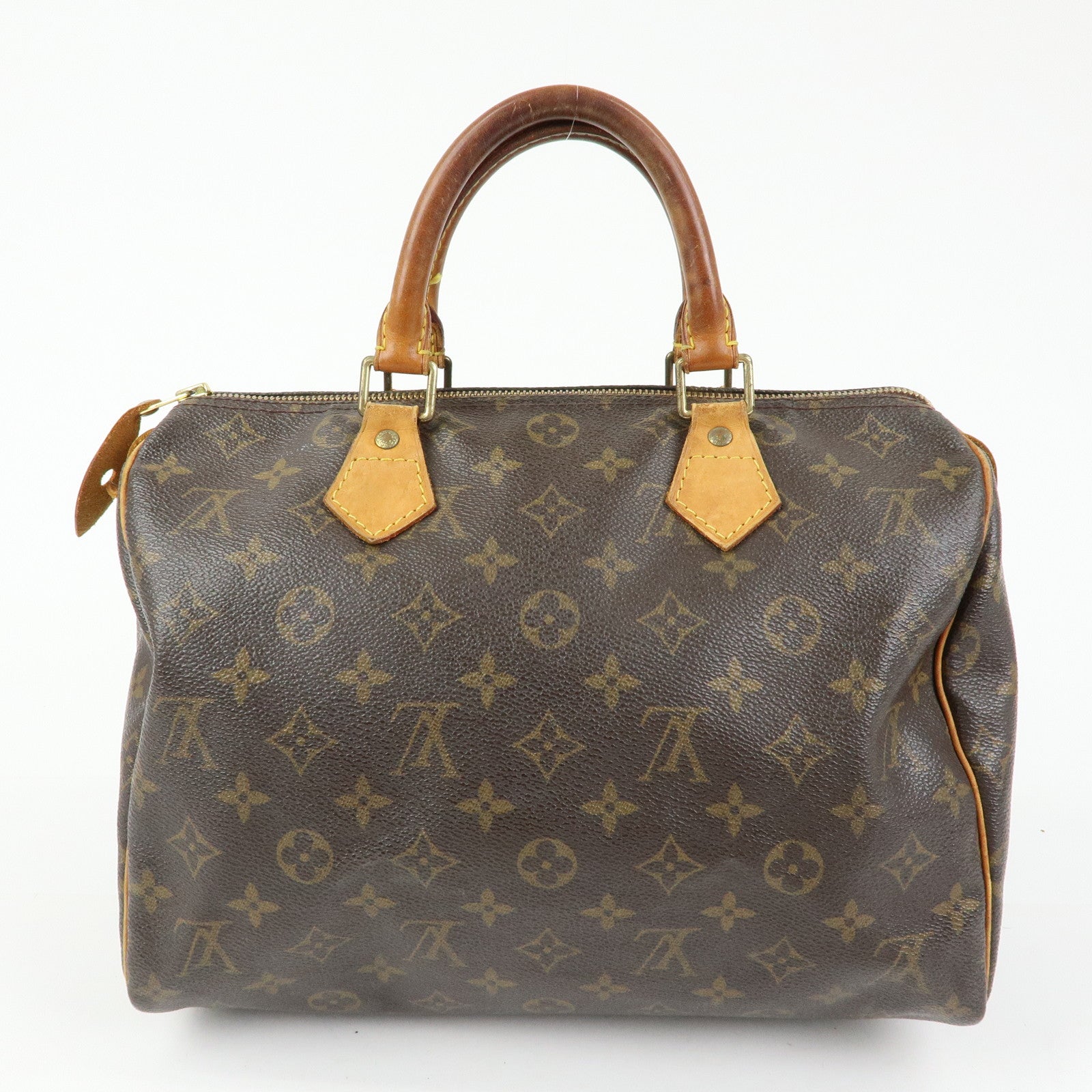 Louis Vuitton Monogram Speedy 30 Boston Bag Hand Bag Brown M41526