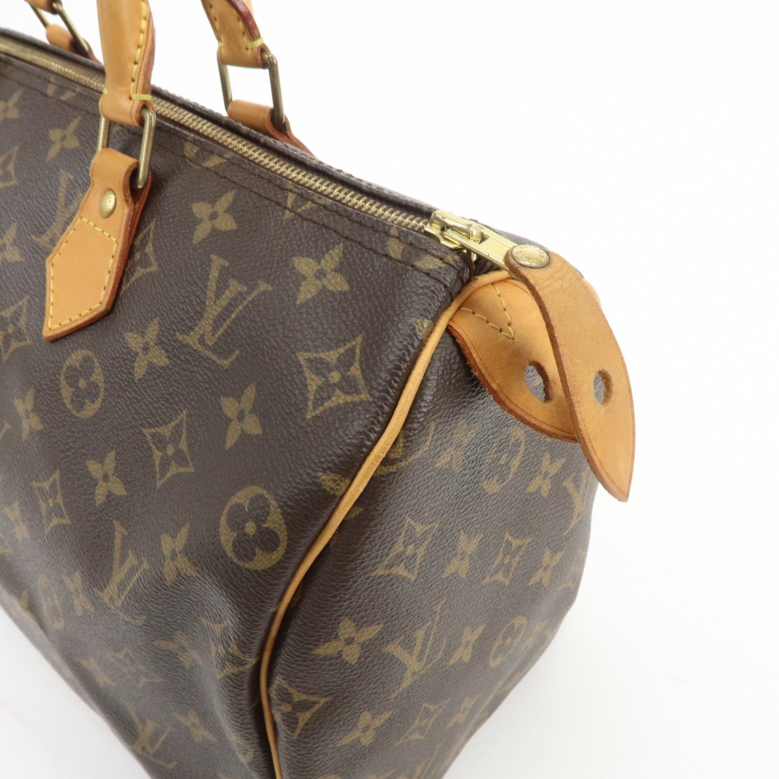 Louis Vuitton Monogram Speedy 35 Boston Bag Hand Bag M41524