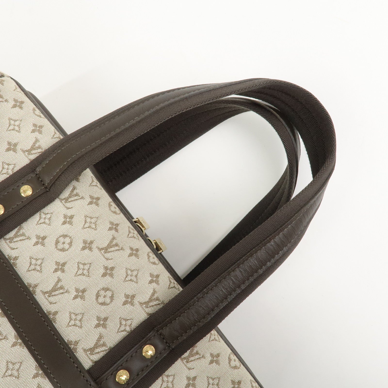Louis Vuitton Monogram Mini Canvas Josephine GM Khaki M92310