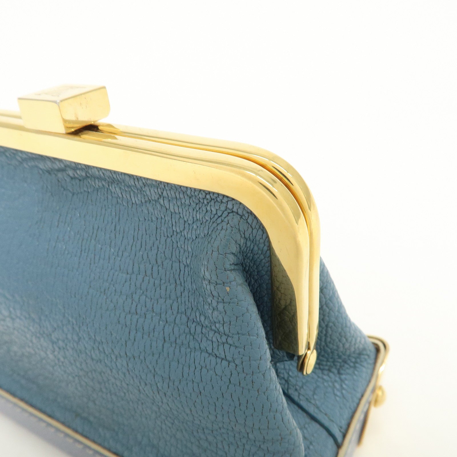 Louis Vuitton Suhari Porte Monnaie Viennois Coin Case Blue M91833