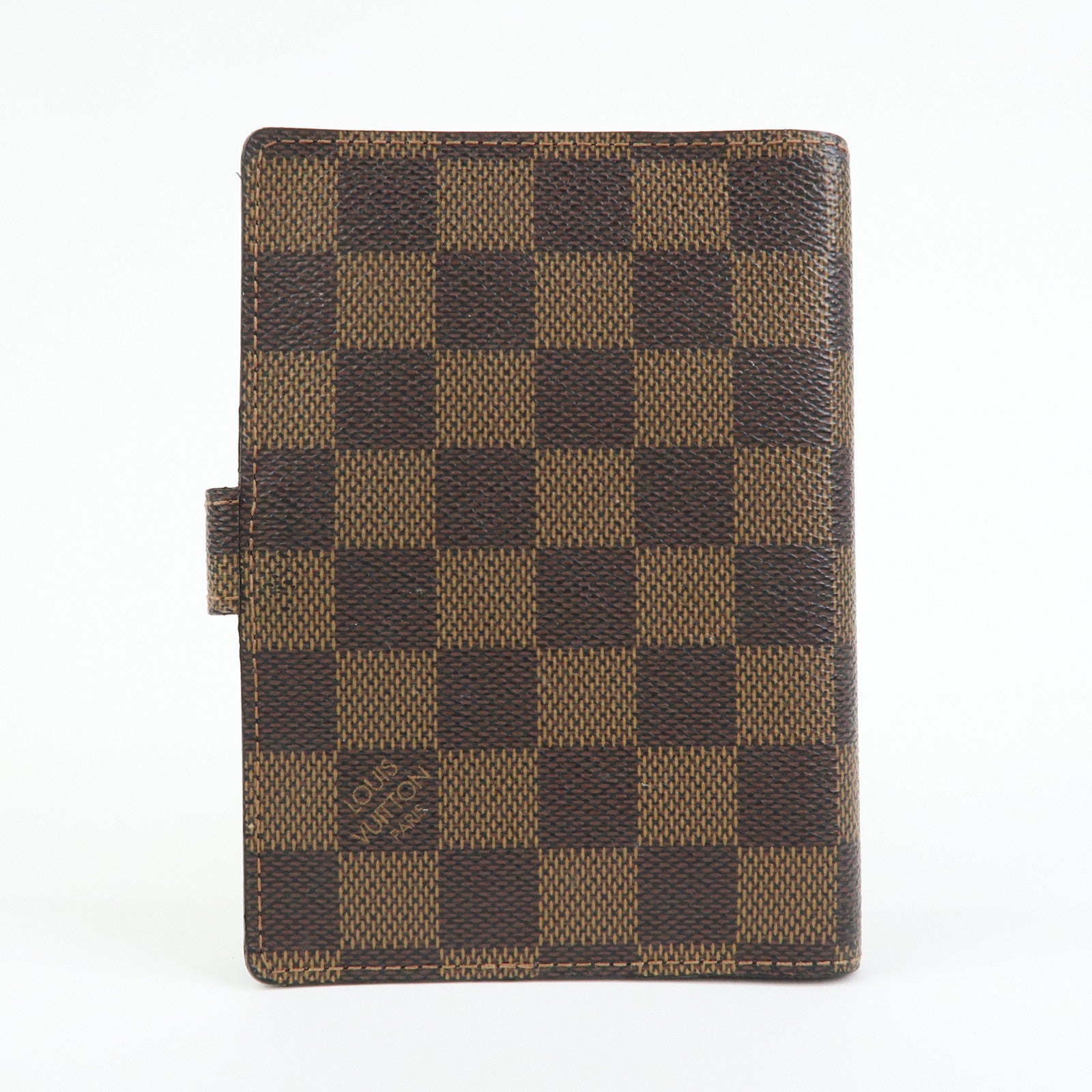 Louis Vuitton Damier Agenda PM Planner Cover Brown R20700