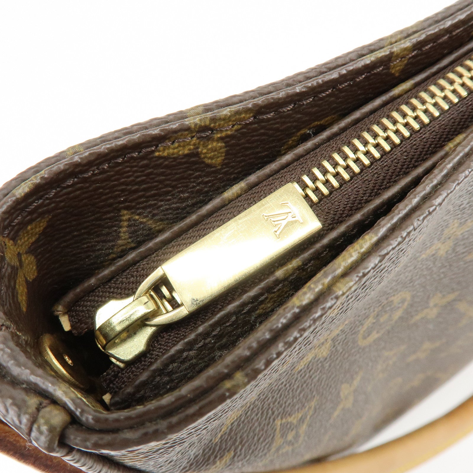 Louis Vuitton Monogram Looping GM Shoulder Bag Brown M51145