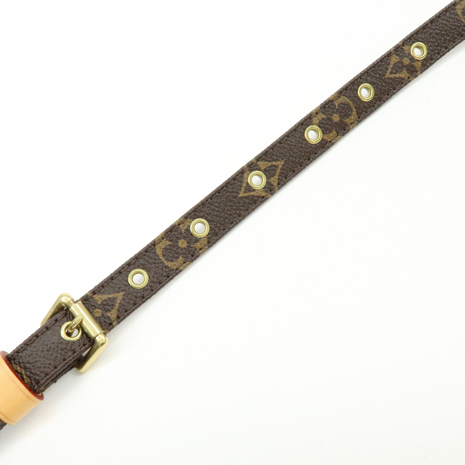 Louis Vuitton Monogram Adjustable Shoulder Strap Brown 120cm J52315