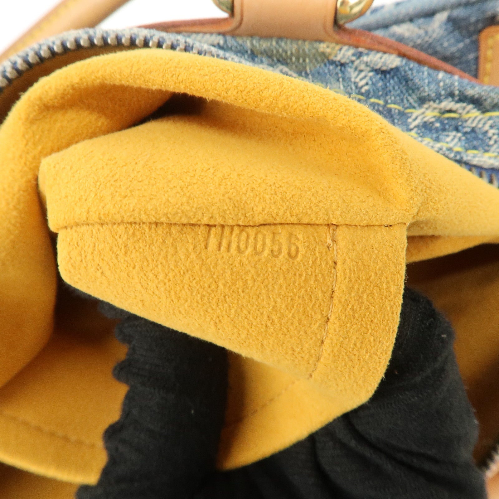 Louis Vuitton Monogram Denim Neo Speedy Boston Bag Blue M95019 Used