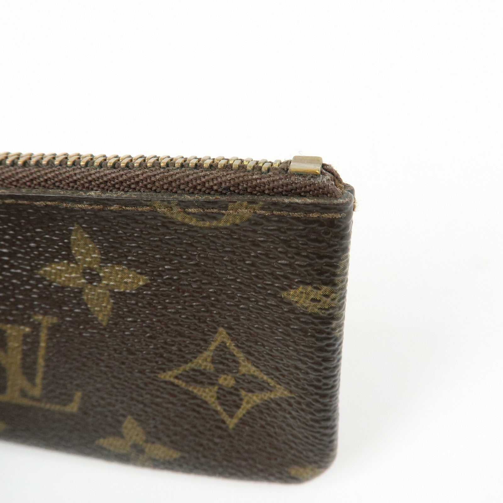 Louis Vuitton Monogram Pochette Cles Coin Case Key Case M62650