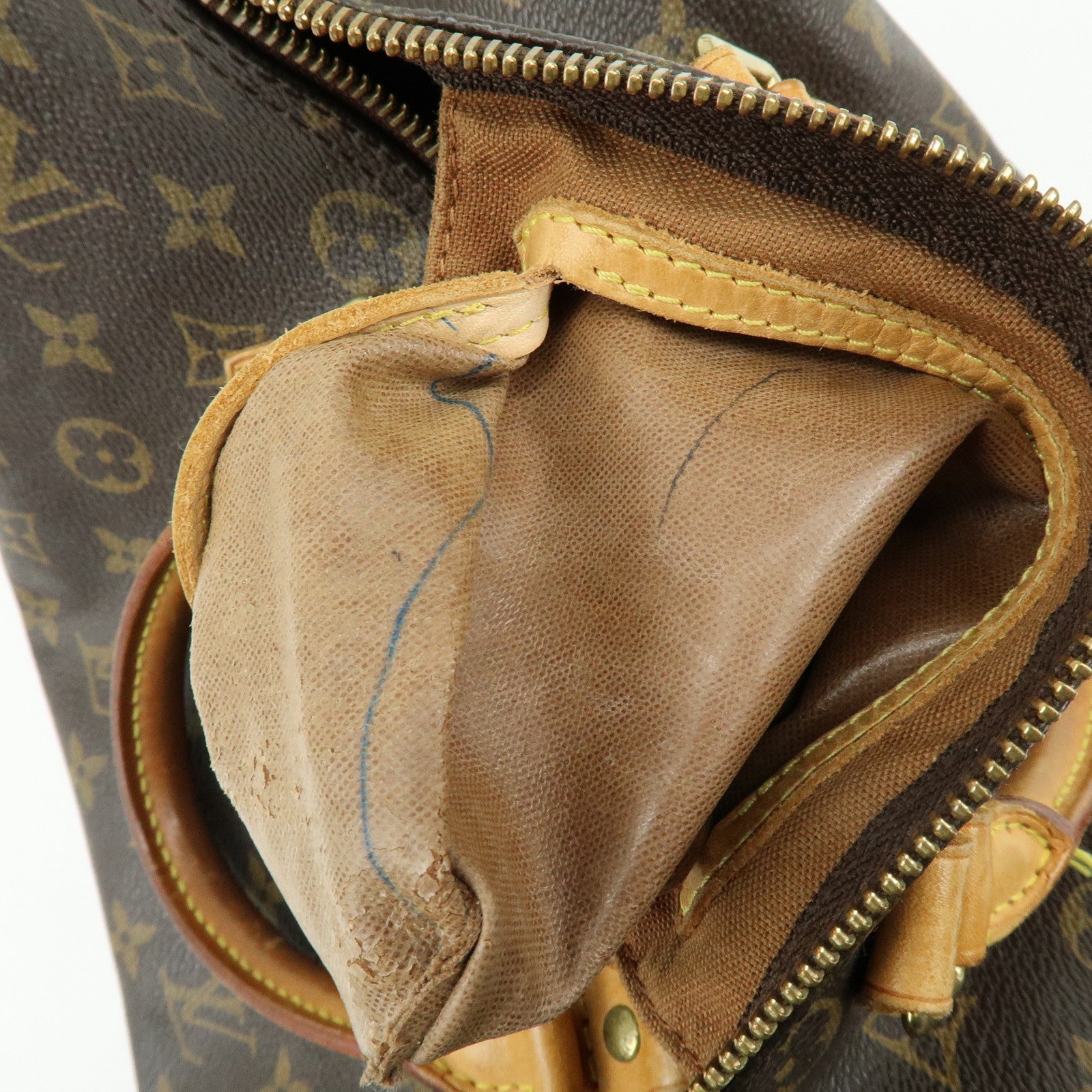 Louis Vuitton Monogram Speedy 30 Boston Bag Hand Bag Brown M41526